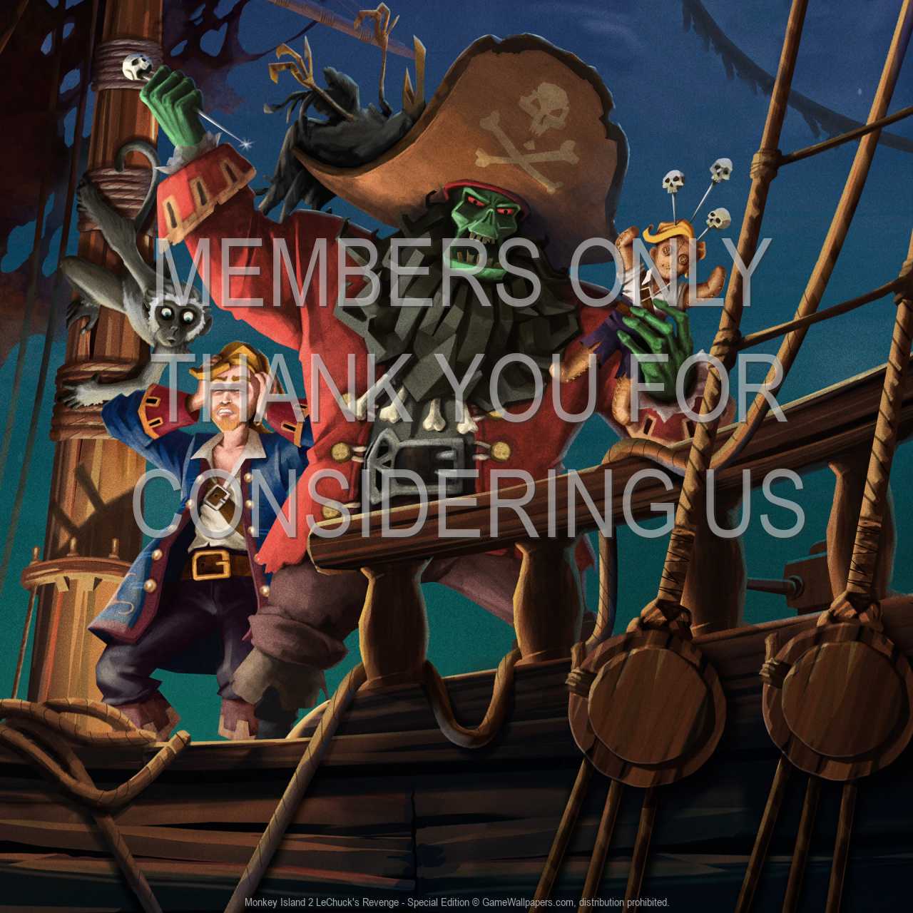 Monkey Island 2: LeChuck's Revenge - Special Edition 720p Horizontal Mobile fond d'cran 02