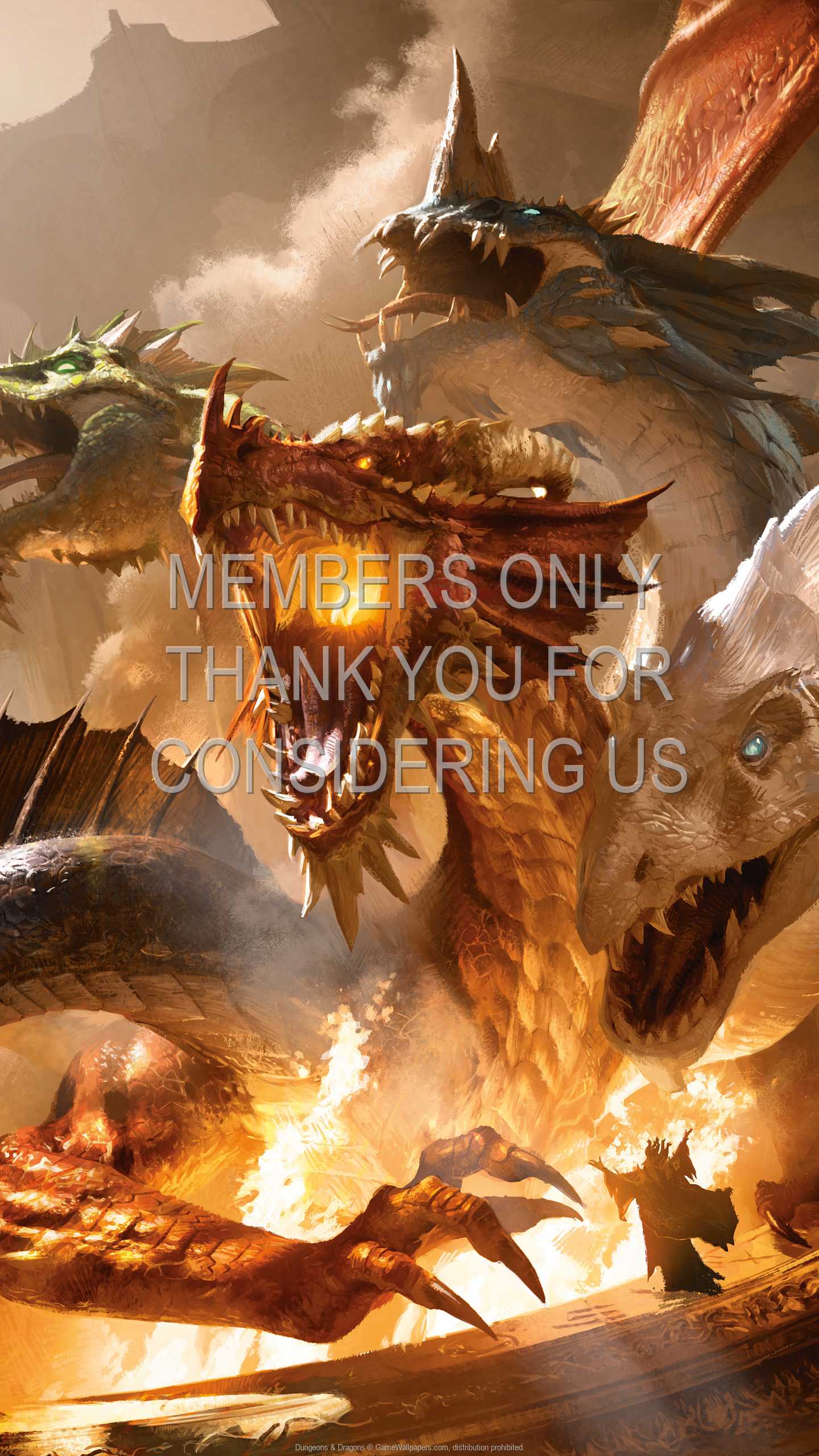 Dungeons & Dragons 1440p Vertical Handy Hintergrundbild 02
