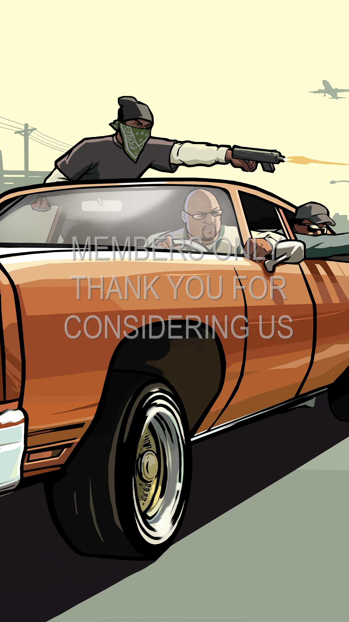 Grand Theft Auto: The Trilogy - The Definitive Edition 1440p Vertical Handy Hintergrundbild 02