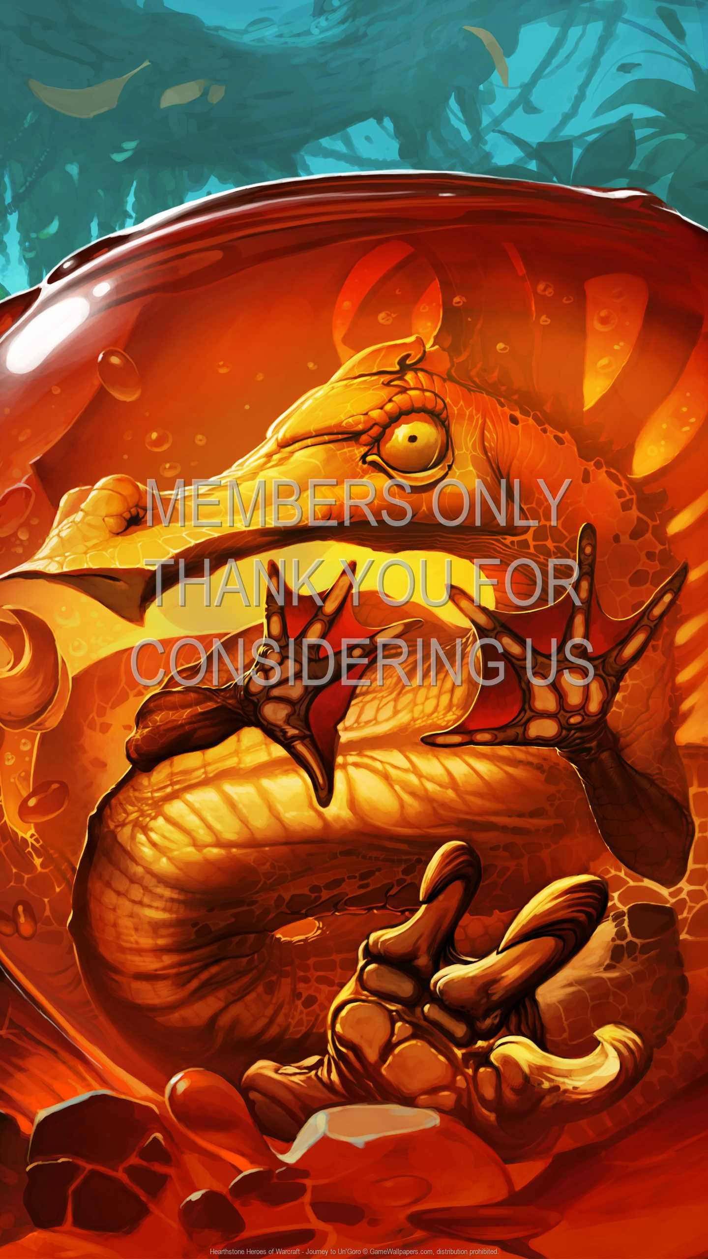 Hearthstone: Heroes of Warcraft - Journey to Un'Goro 1440p Vertical Handy Hintergrundbild 02
