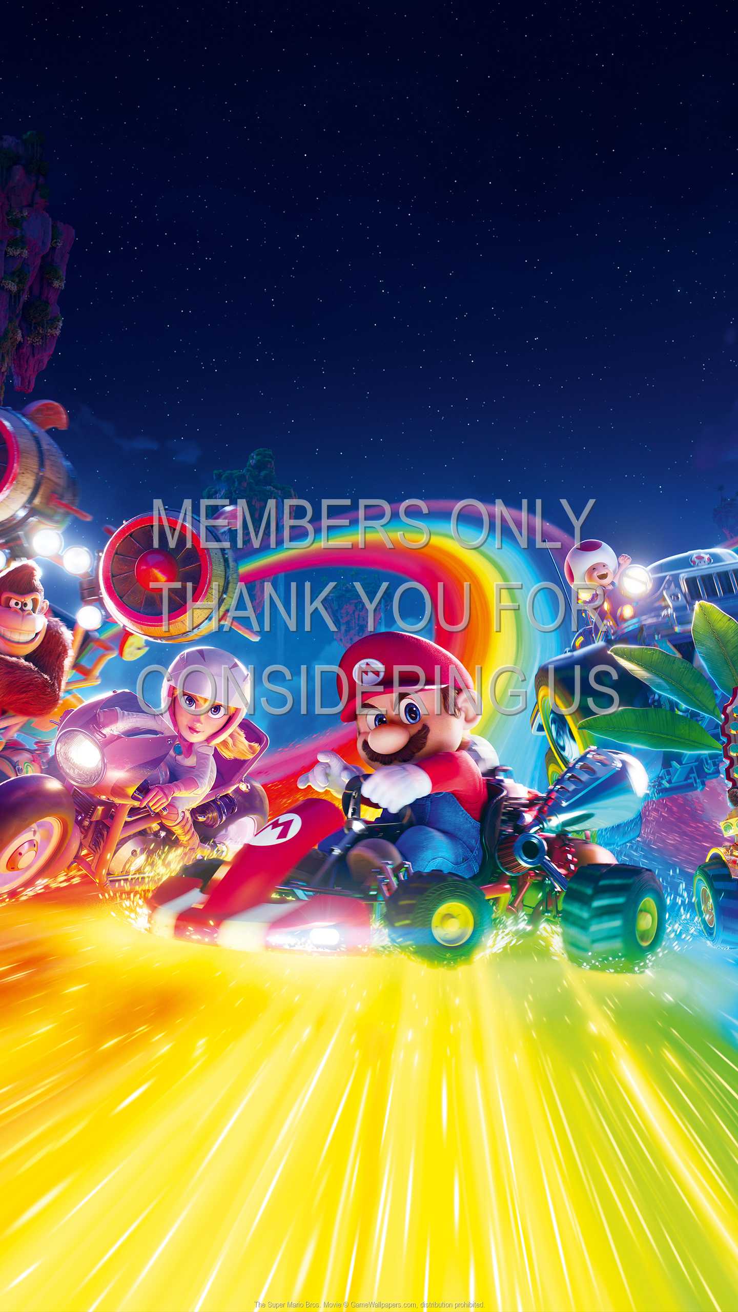 The Super Mario Bros. Movie 1440p Vertical Handy Hintergrundbild 02