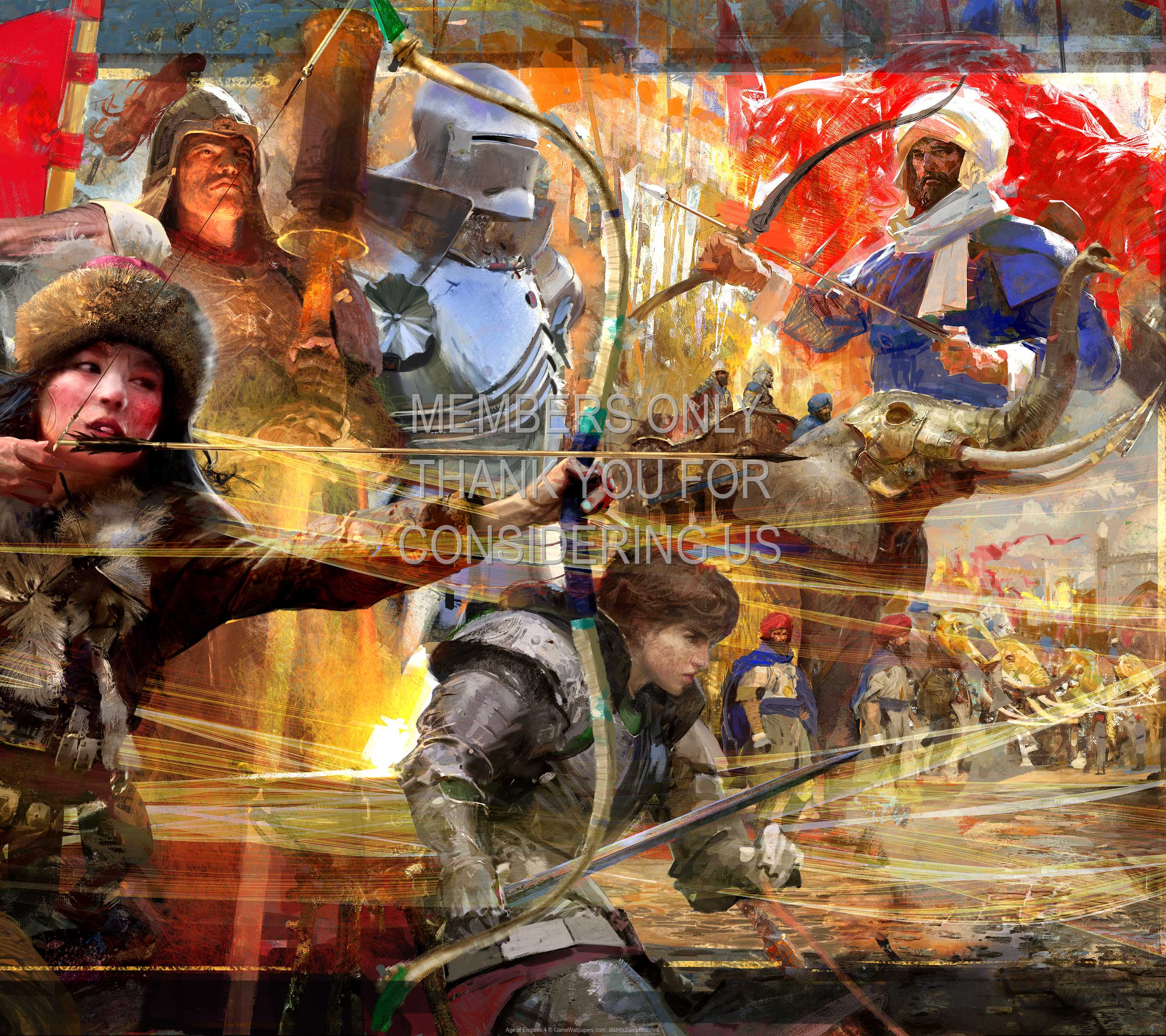 Age of Empires 4 1440p Horizontal Mobile fond d'cran 02