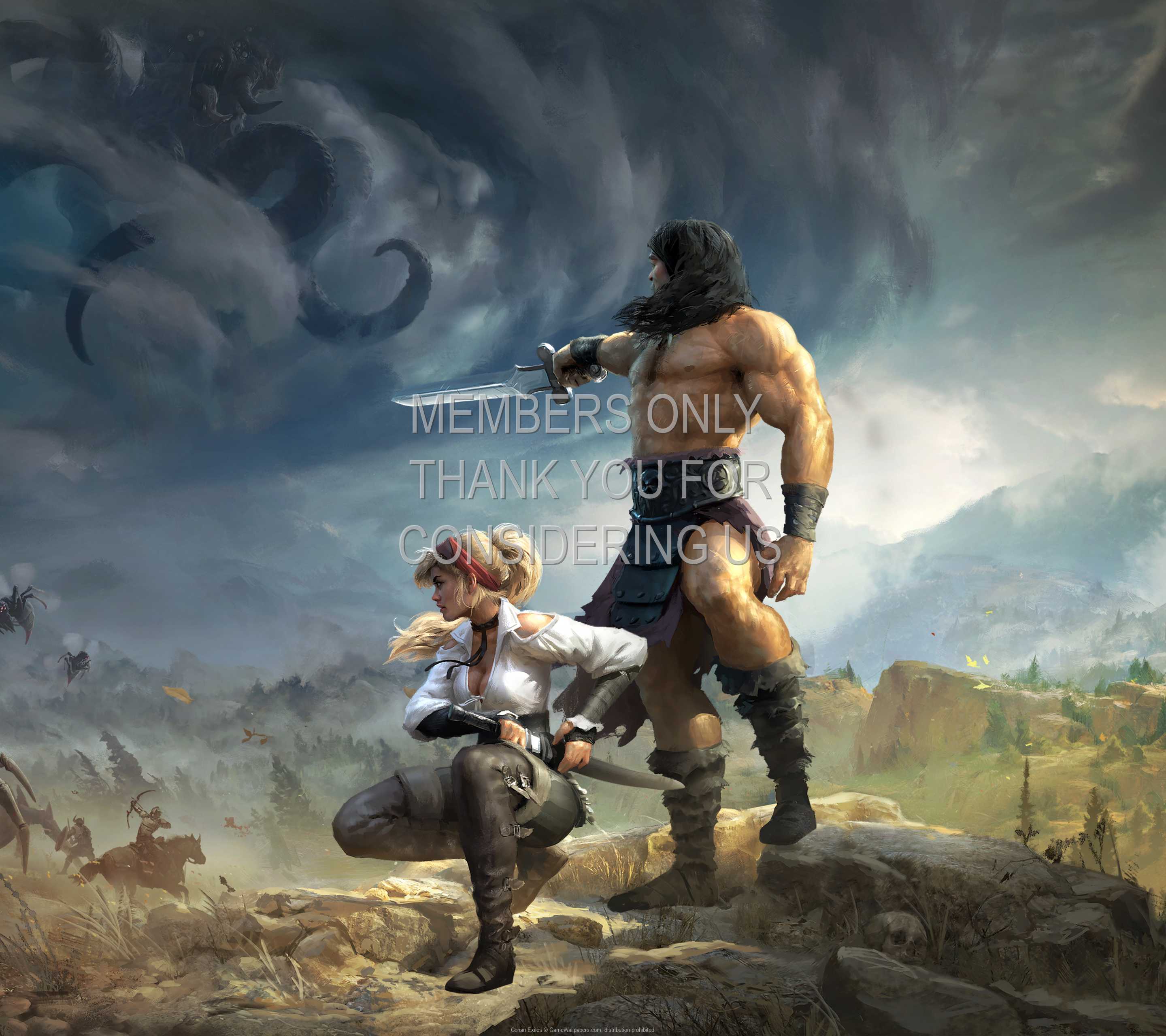 Conan Exiles 1440p Horizontal Mobiele achtergrond 02