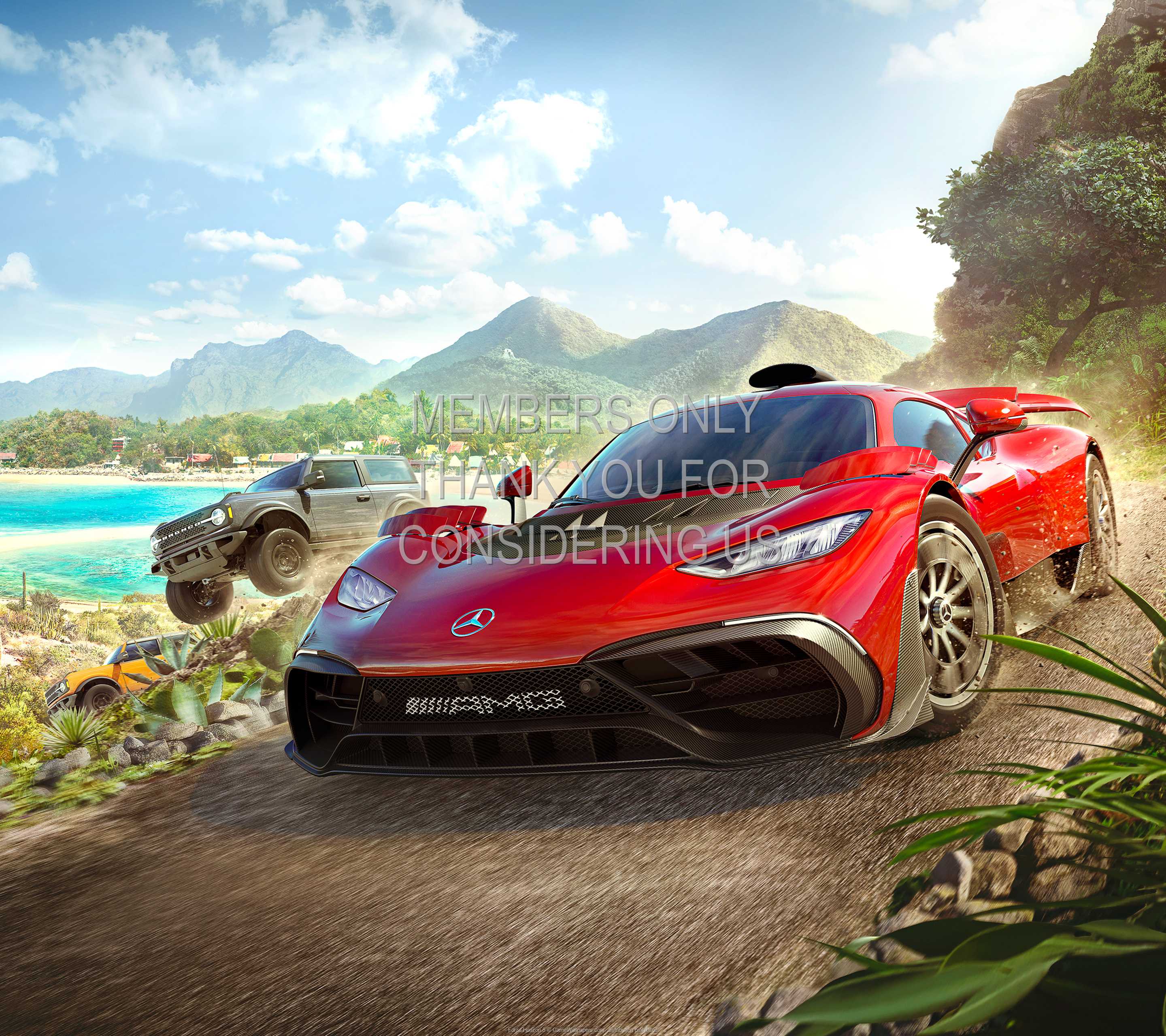 Forza Horizon 5 1440p Horizontal Handy Hintergrundbild 02