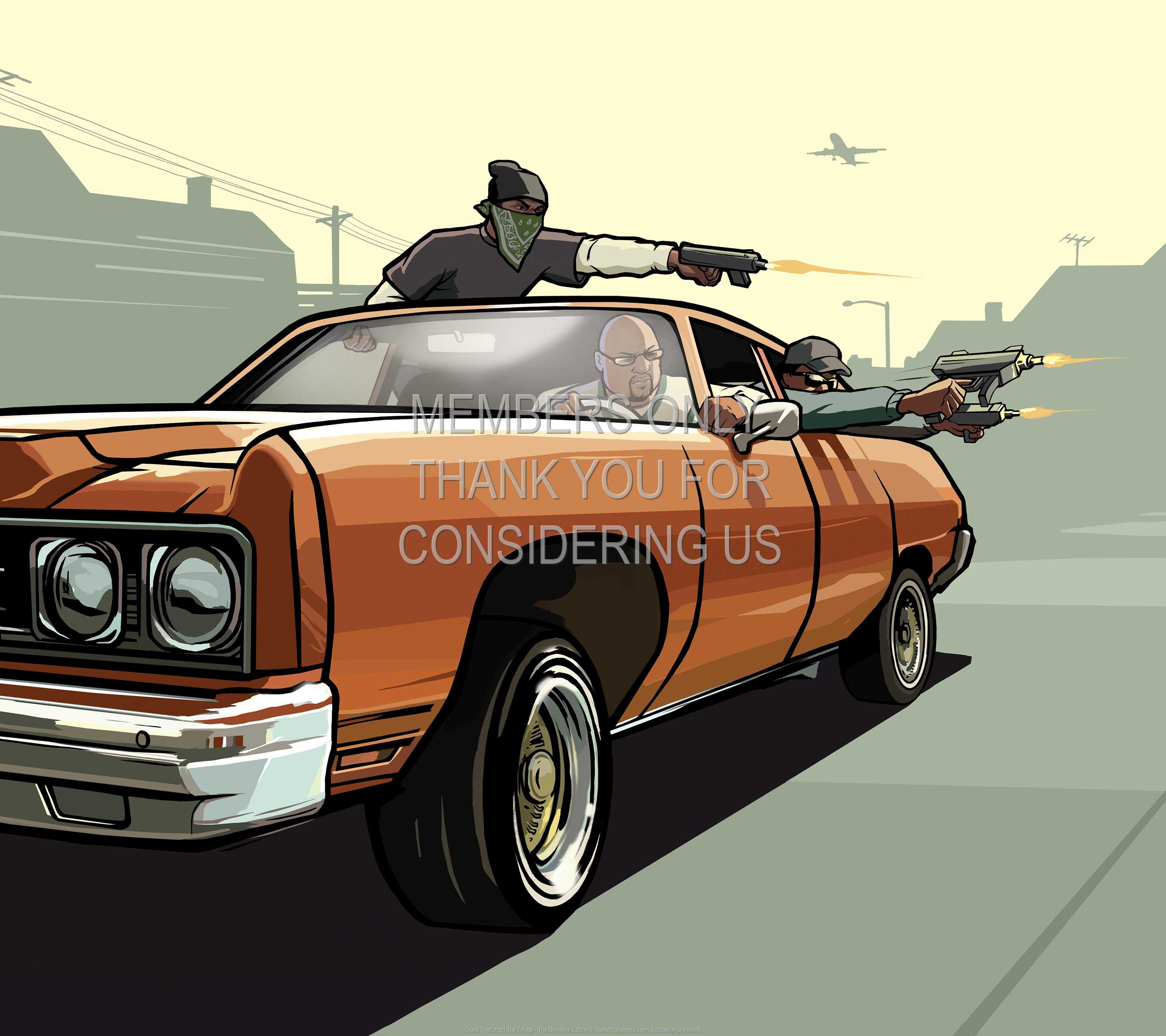Grand Theft Auto: The Trilogy - The Definitive Edition 1440p Horizontal Mobiele achtergrond 02