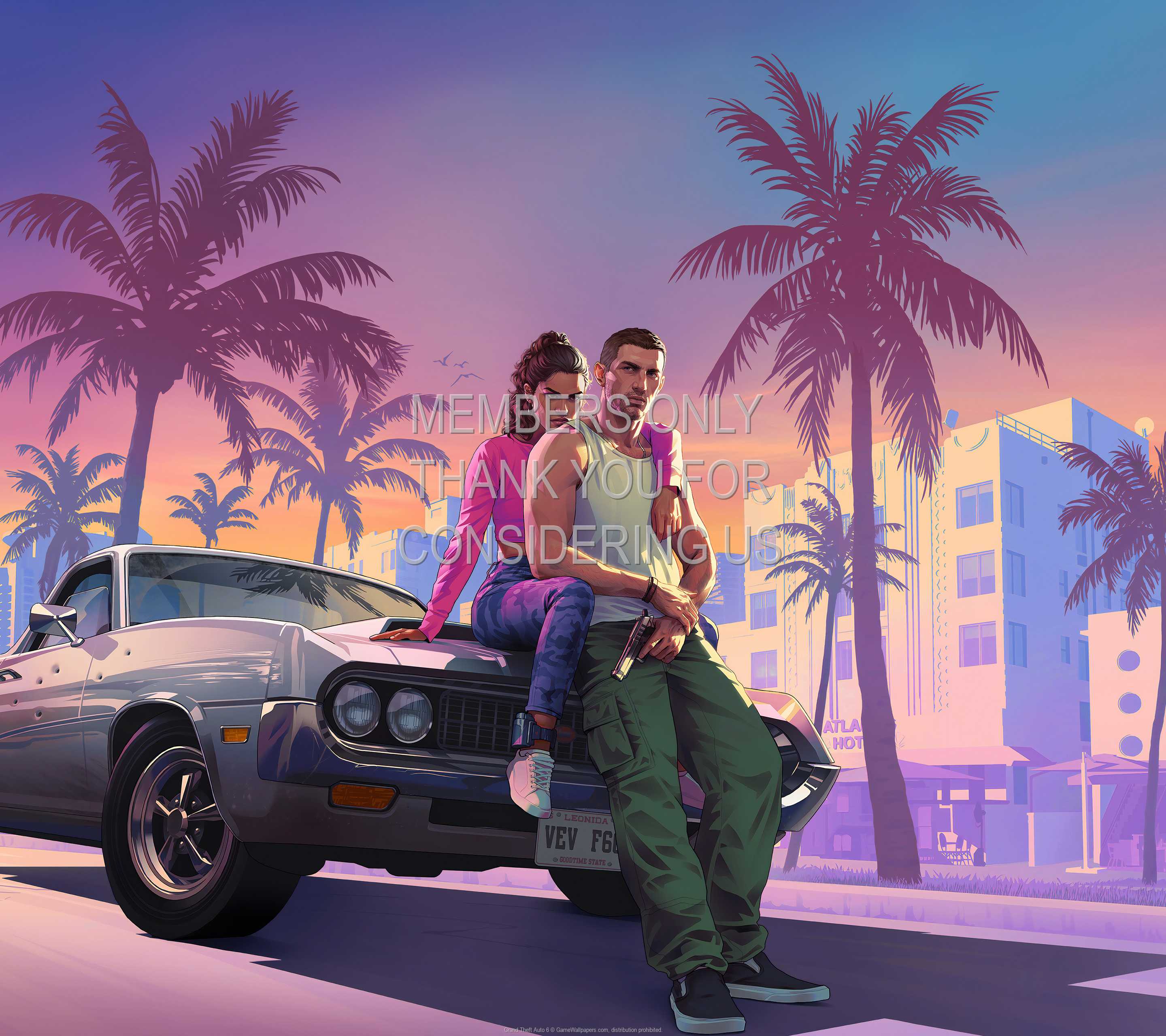 Grand Theft Auto 6 1440p Horizontal Mobile wallpaper or background 02
