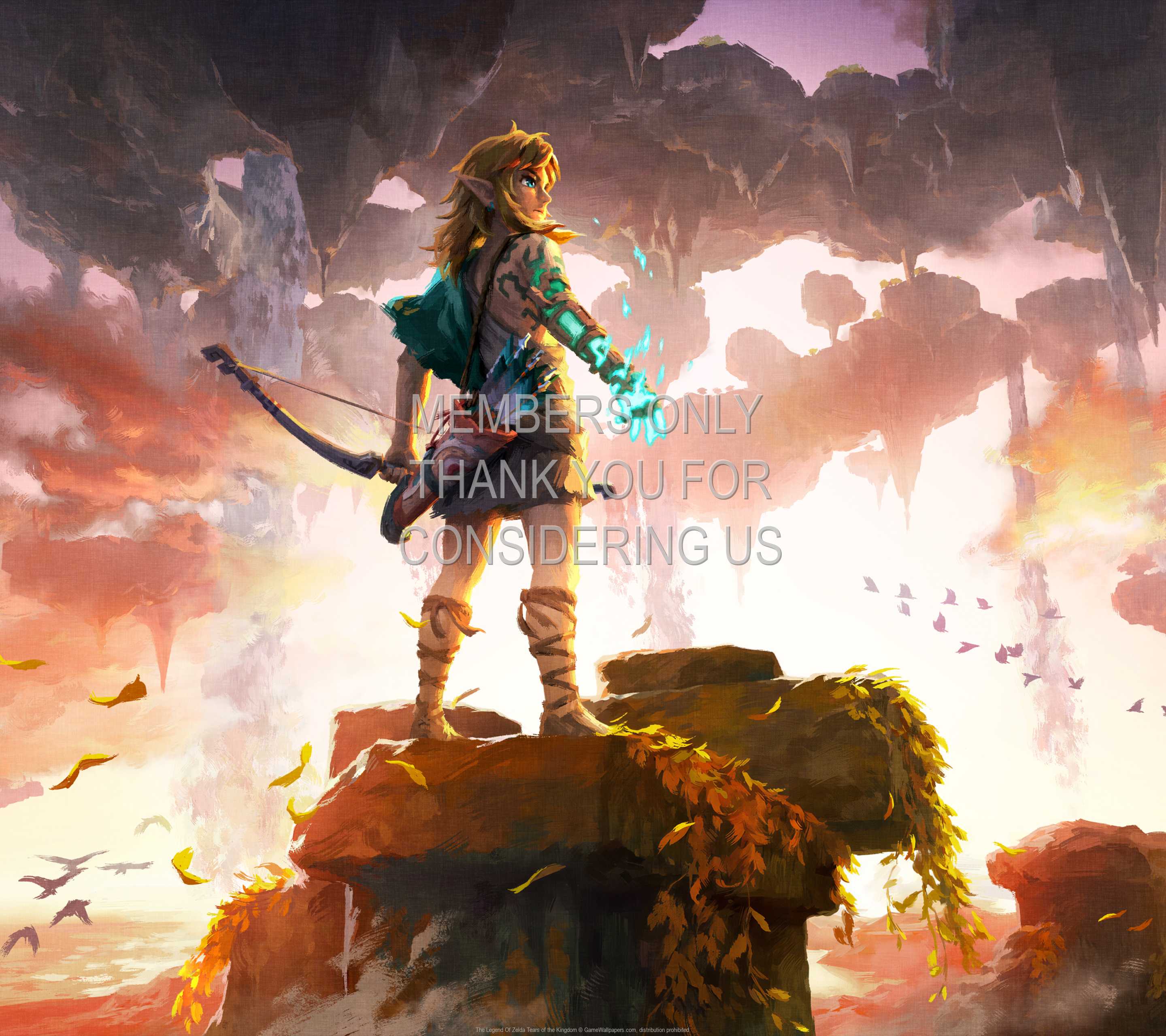 The Legend Of Zelda: Tears of the Kingdom 1440p Horizontal Mobile wallpaper or background 02