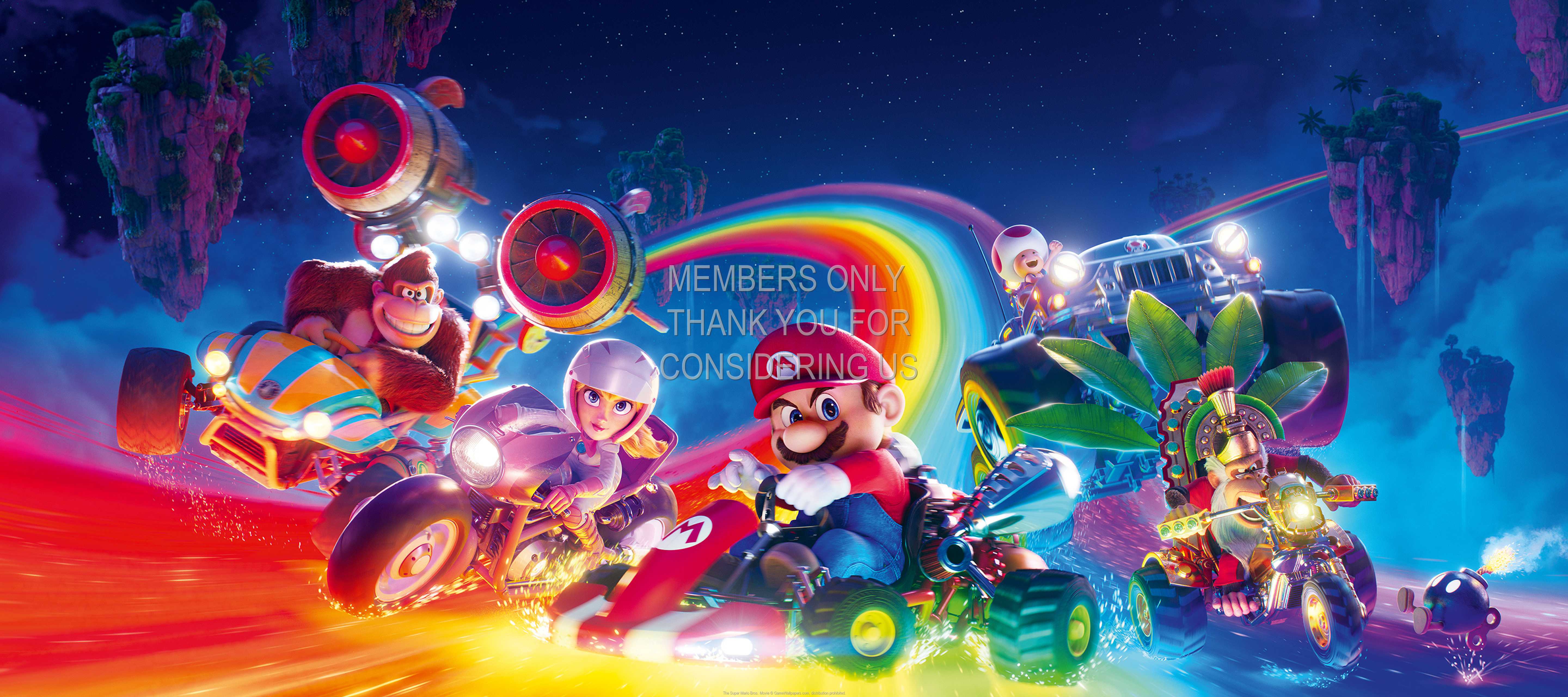 The Super Mario Bros. Movie 1440p%20Horizontal Mobile fond d'cran 02