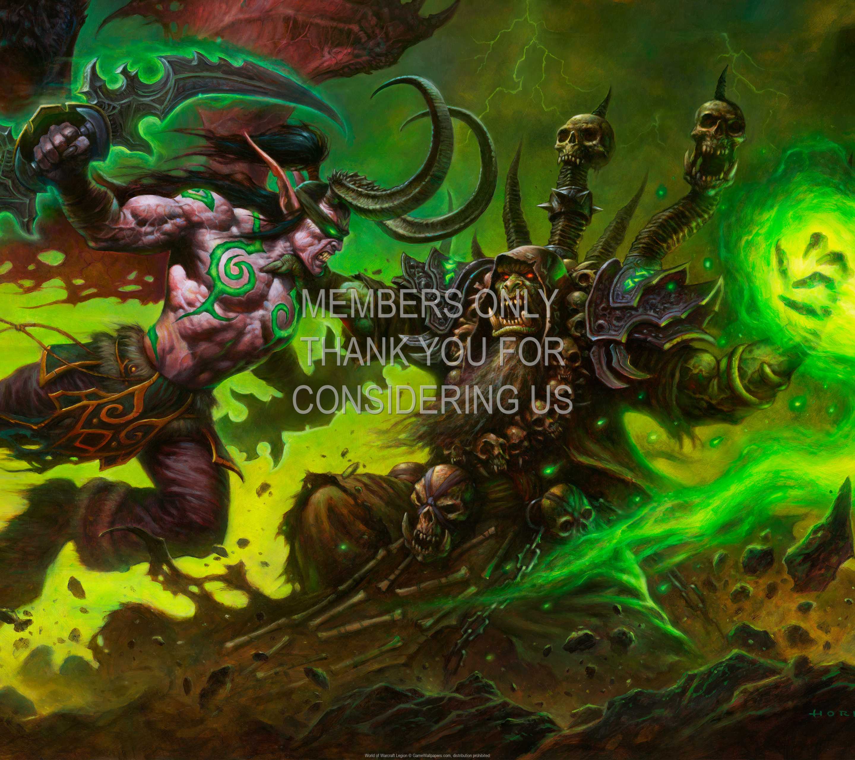 World of Warcraft: Legion 1440p Horizontal Mobile wallpaper or background 02