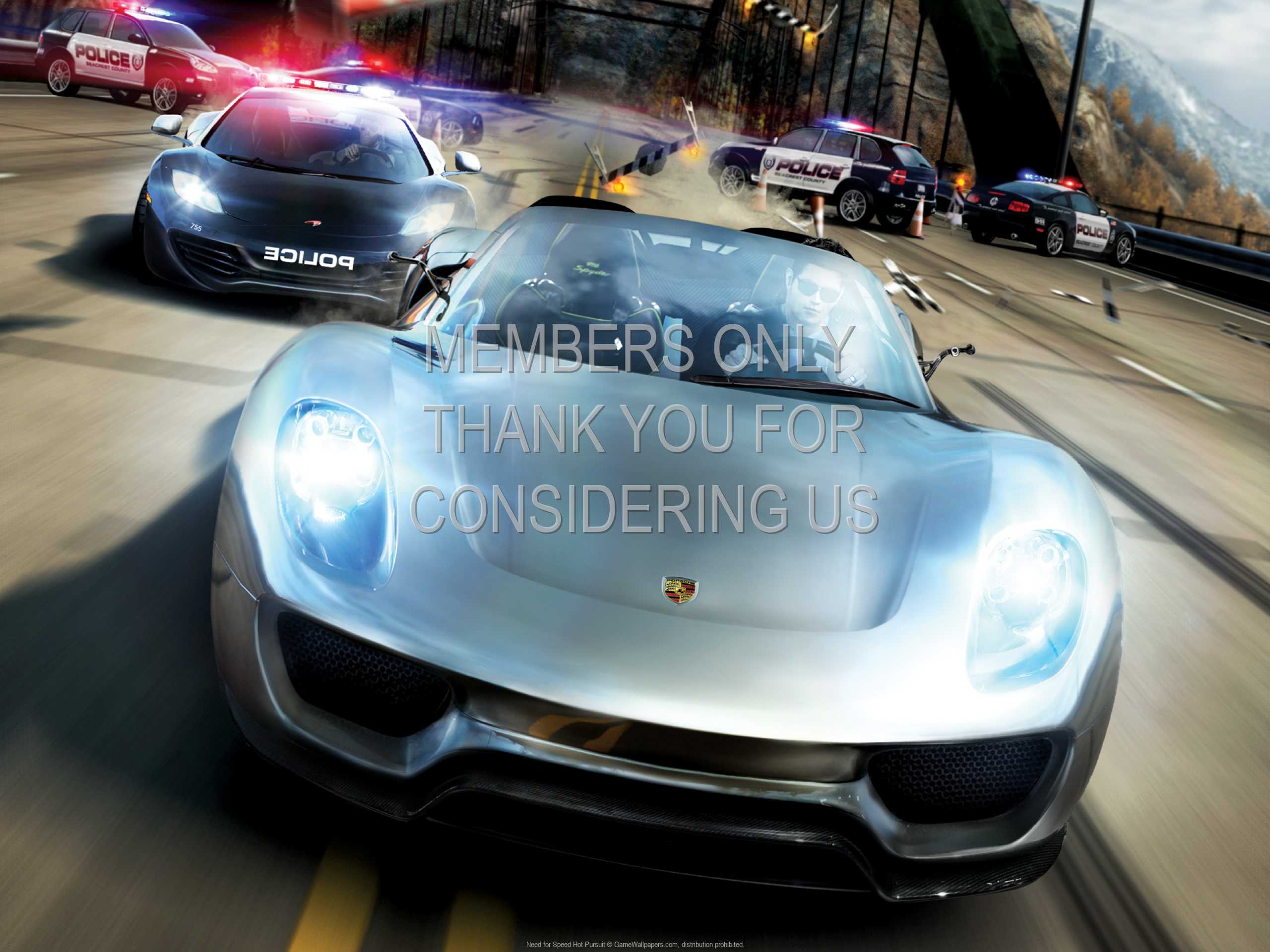 Need for Speed: Hot Pursuit 1080p Horizontal Mobile fond d'cran 03