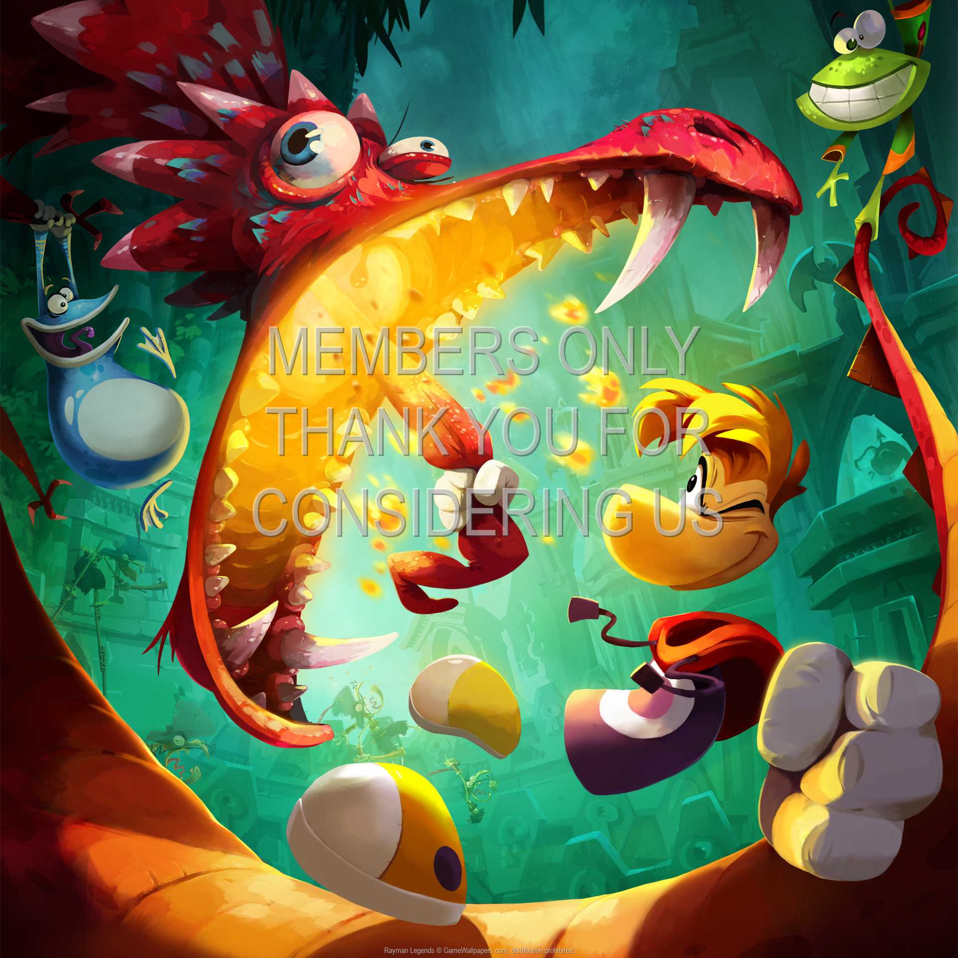 Rayman Legends 1080p Horizontal Mobile wallpaper or background 03