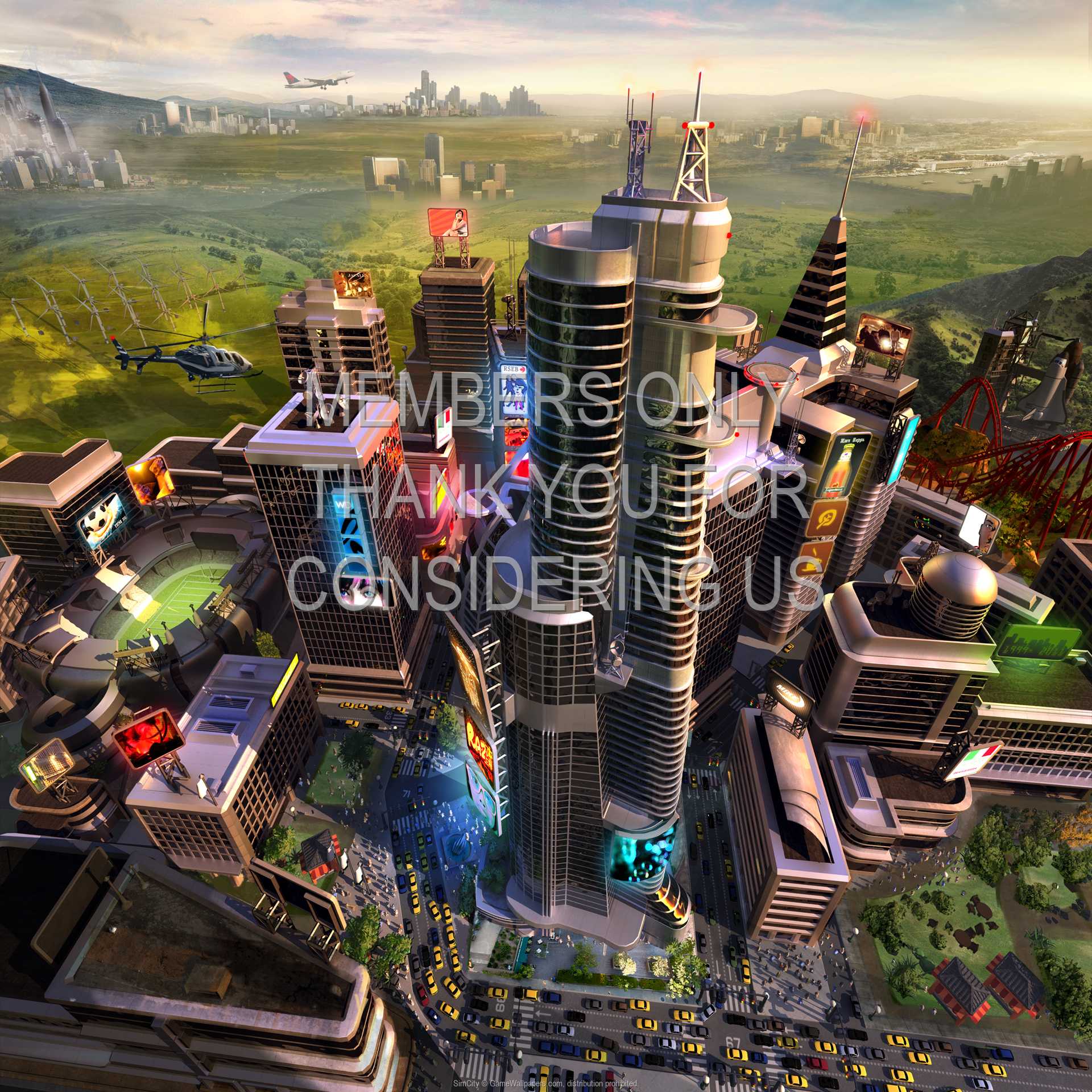 SimCity 1080p%20Horizontal Handy Hintergrundbild 03