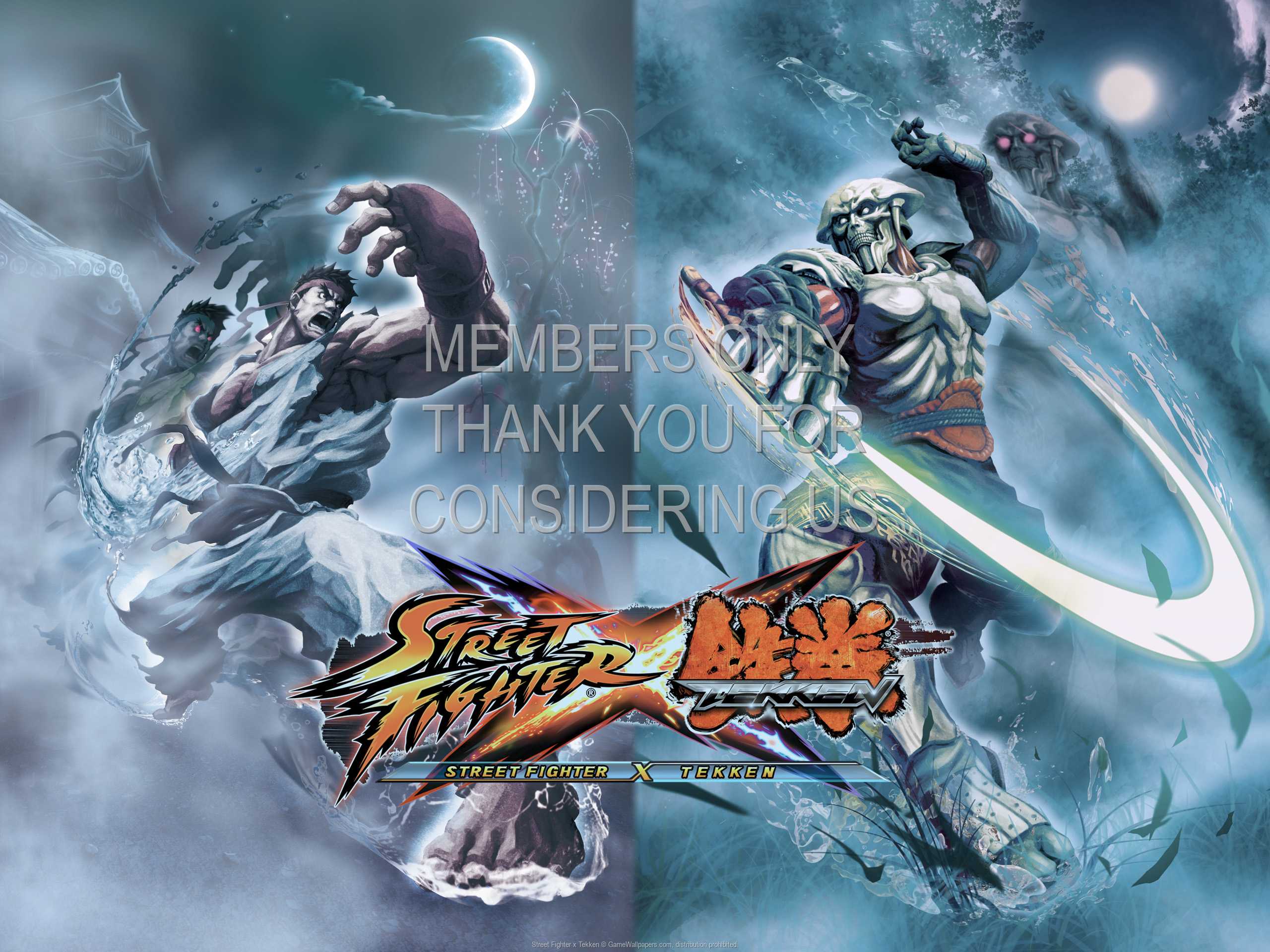 Street Fighter x Tekken 1080p Horizontal Mobiele achtergrond 03