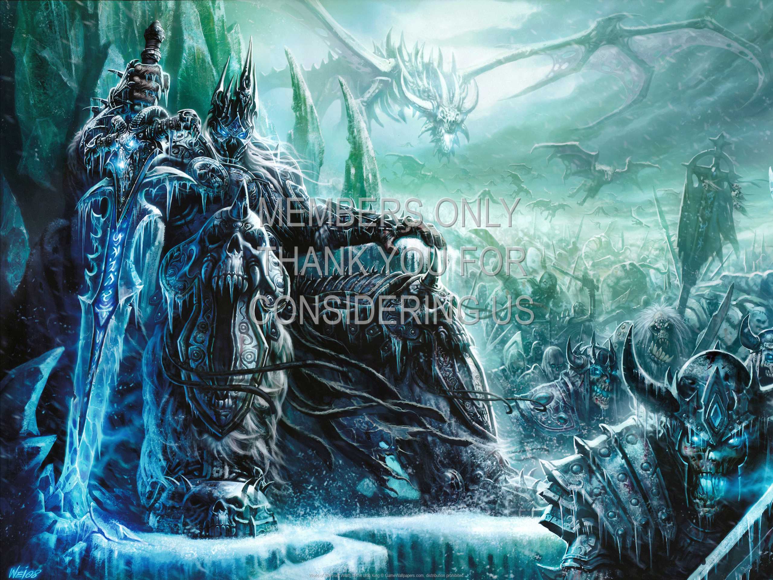 World of Warcraft: Wrath of the Lich King 1080p Horizontal Mobiele achtergrond 03