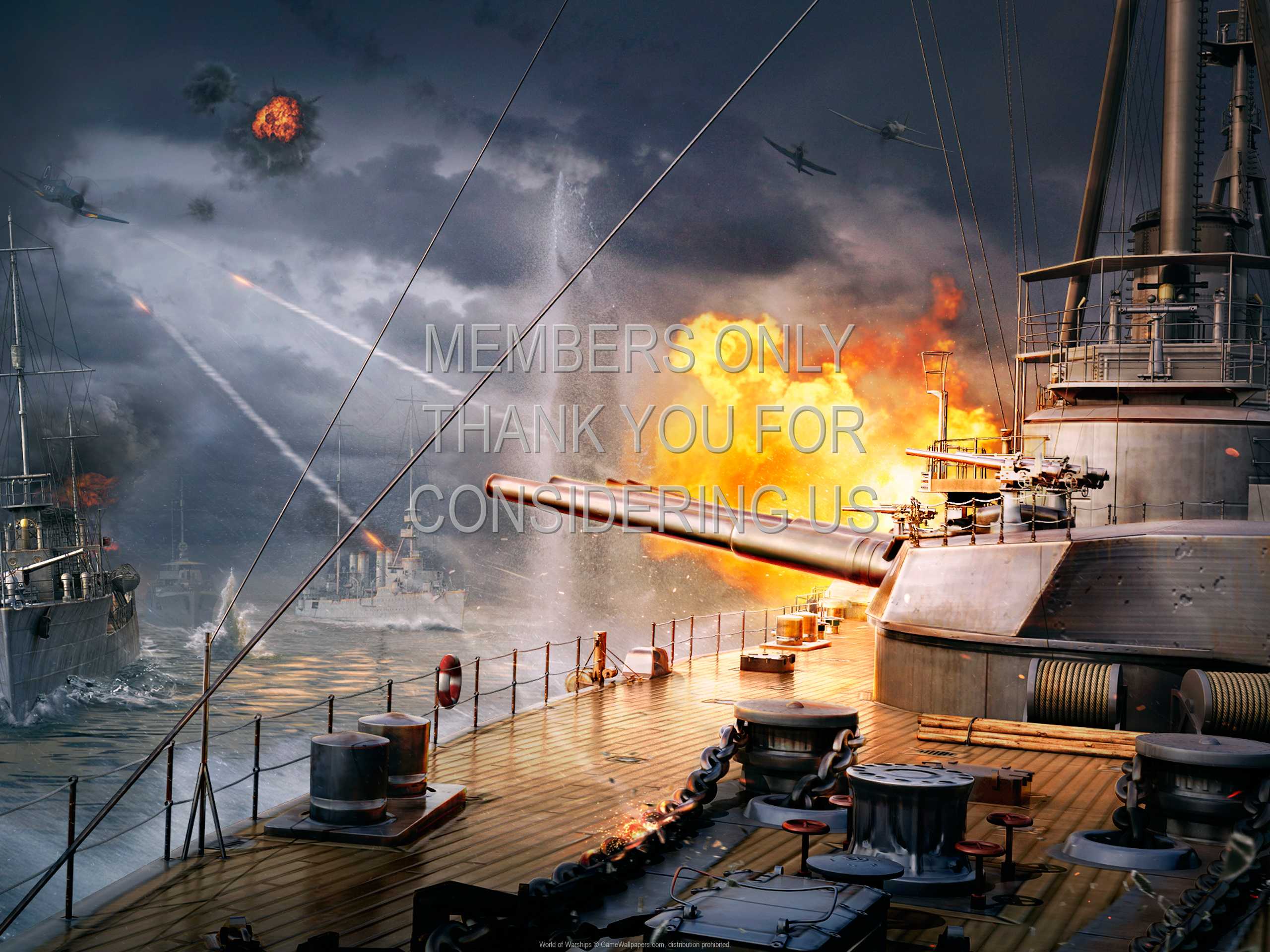 World of Warships 1080p Horizontal Handy Hintergrundbild 03