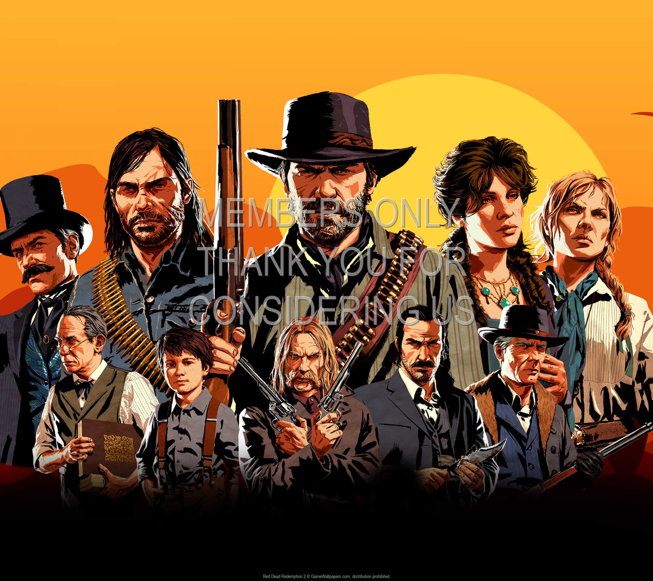 Red Dead Redemption 2 1080p Horizontal Handy Hintergrundbild 03