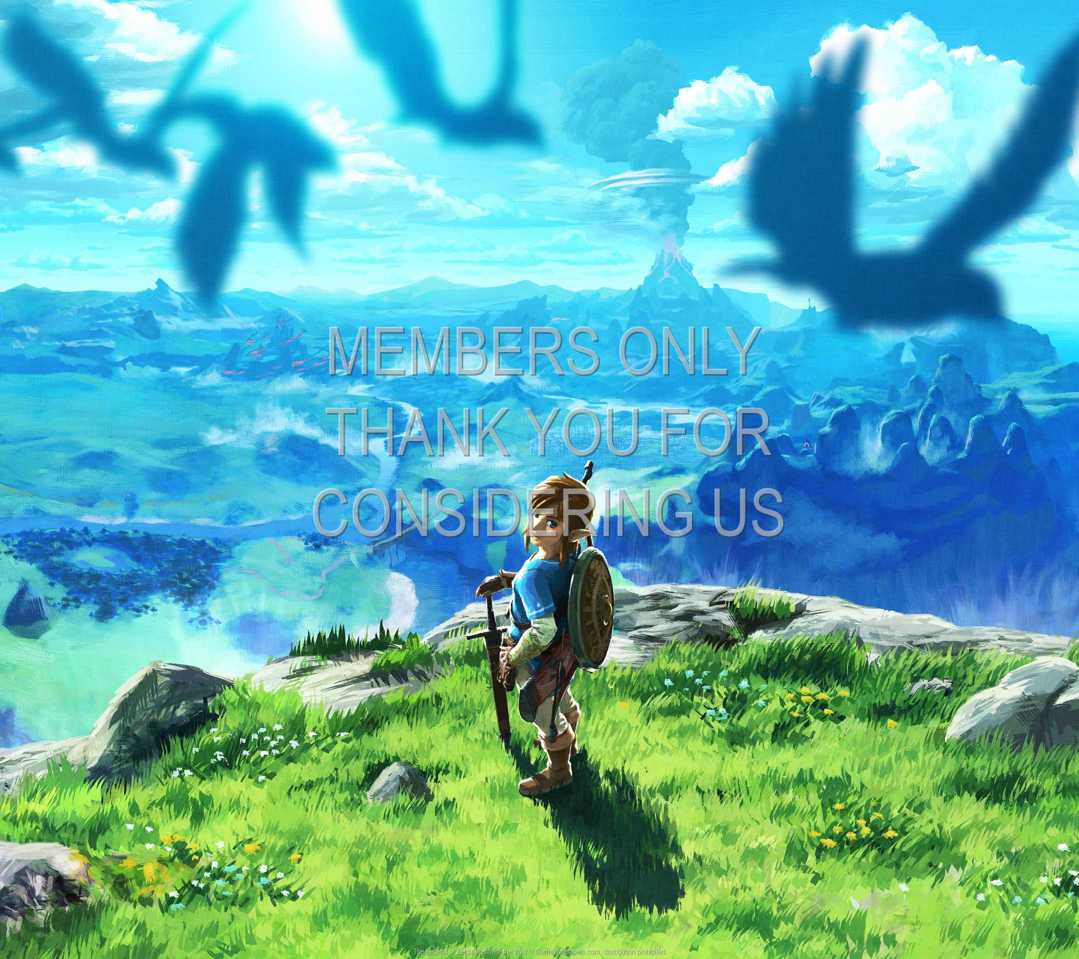 The Legend of Zelda: Breath of the Wild 1080p Horizontal Mobiele achtergrond 03