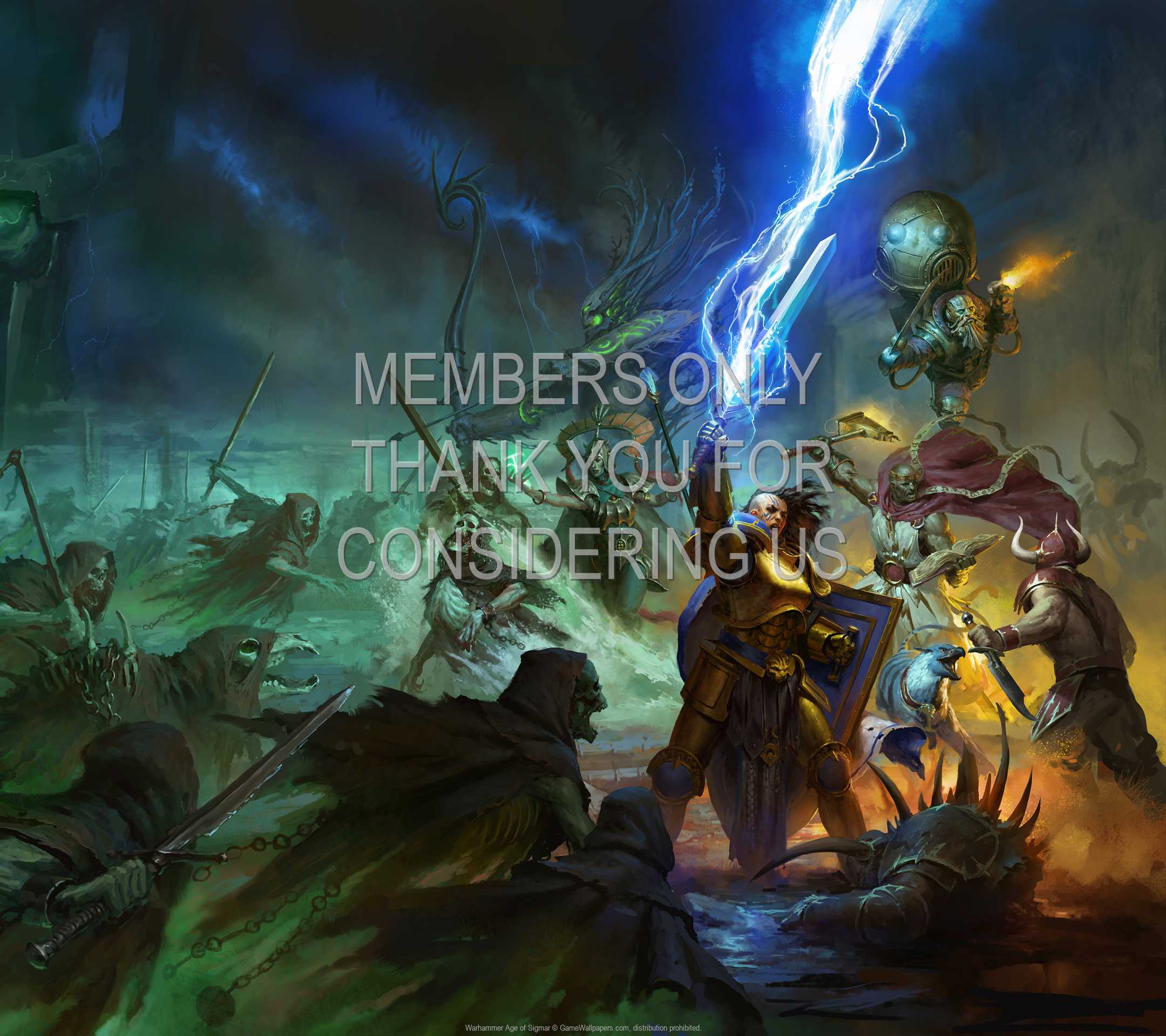 Warhammer: Age of Sigmar 1080p Horizontal Handy Hintergrundbild 03