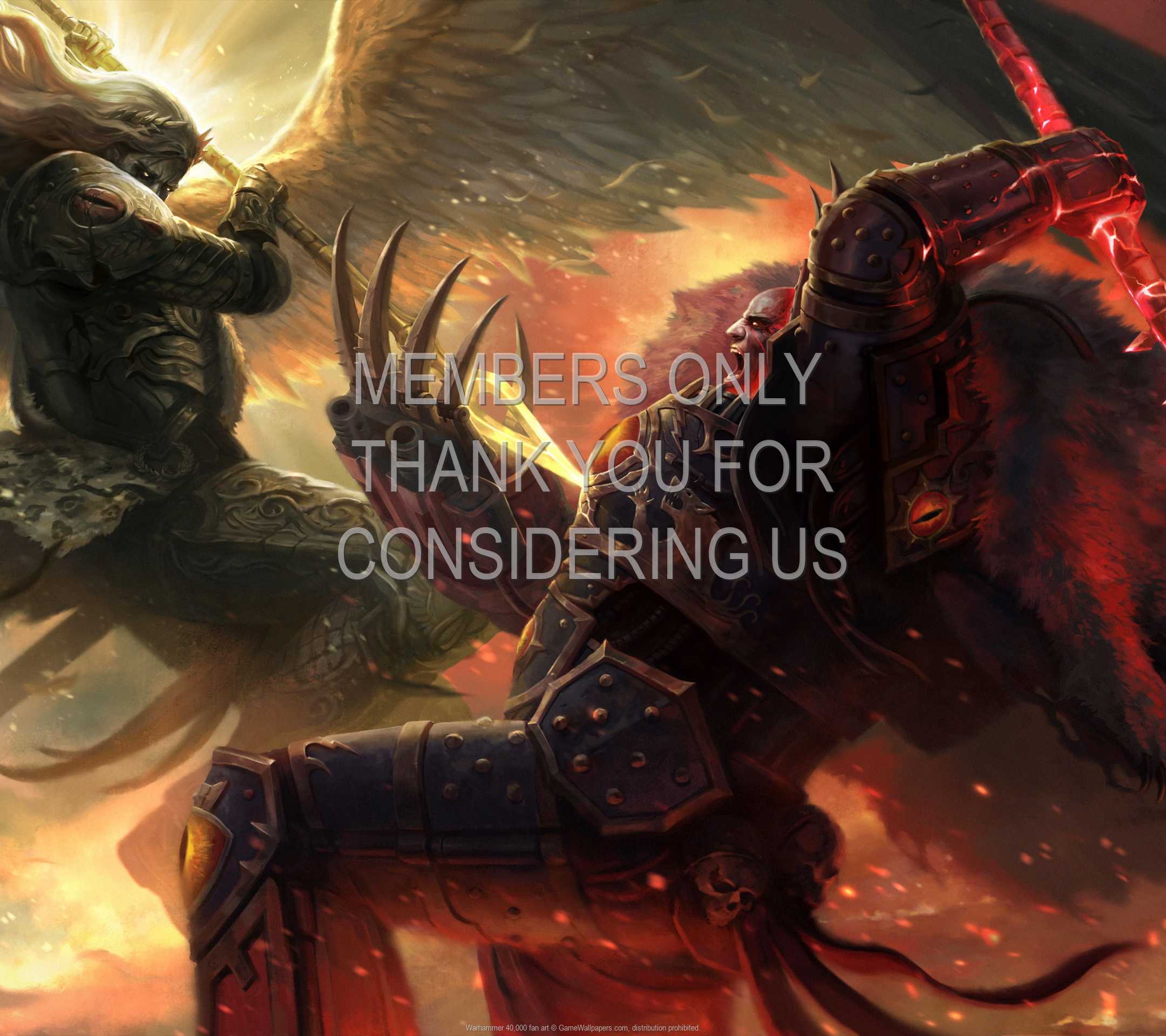 Warhammer 40,000 fan art 1080p Horizontal Handy Hintergrundbild 03