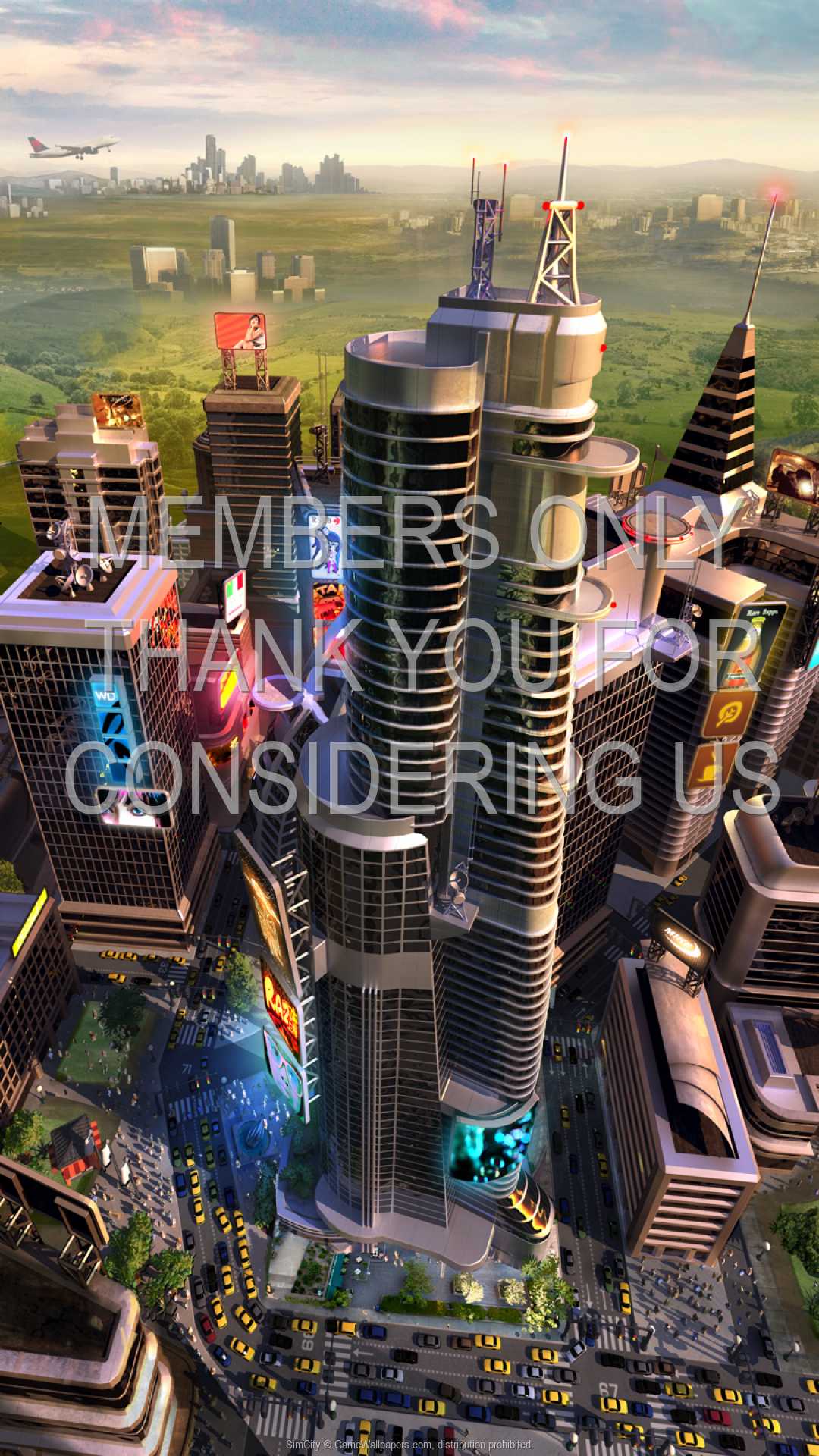 SimCity 1080p%20Vertical Mobiele achtergrond 03