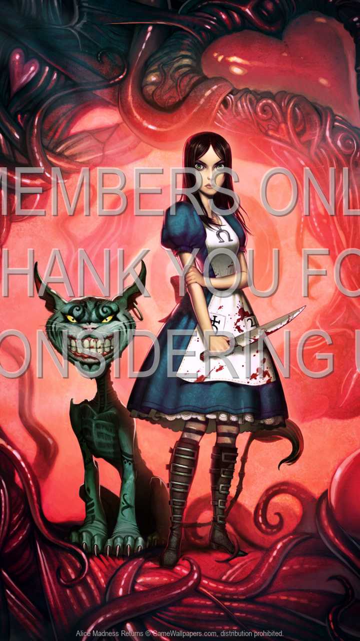 Alice: Madness Returns 720p Vertical Mobile wallpaper or background 03