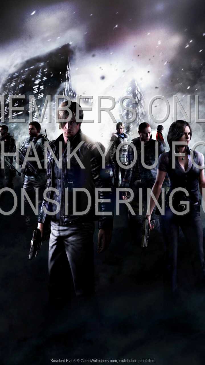 Resident Evil 6 720p%20Vertical Mobiele achtergrond 03