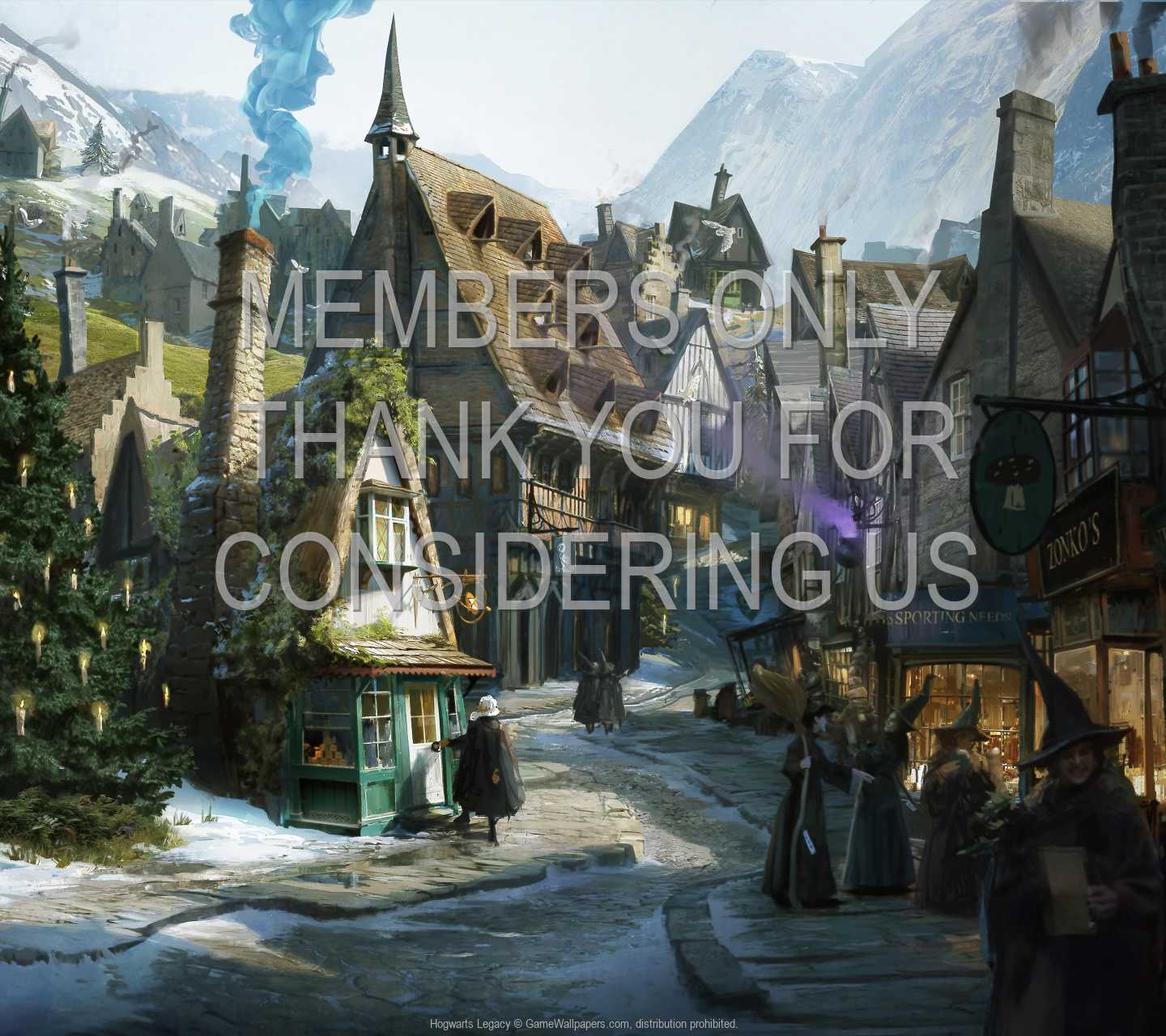 Hogwarts Legacy 720p Horizontal Mobiele achtergrond 03
