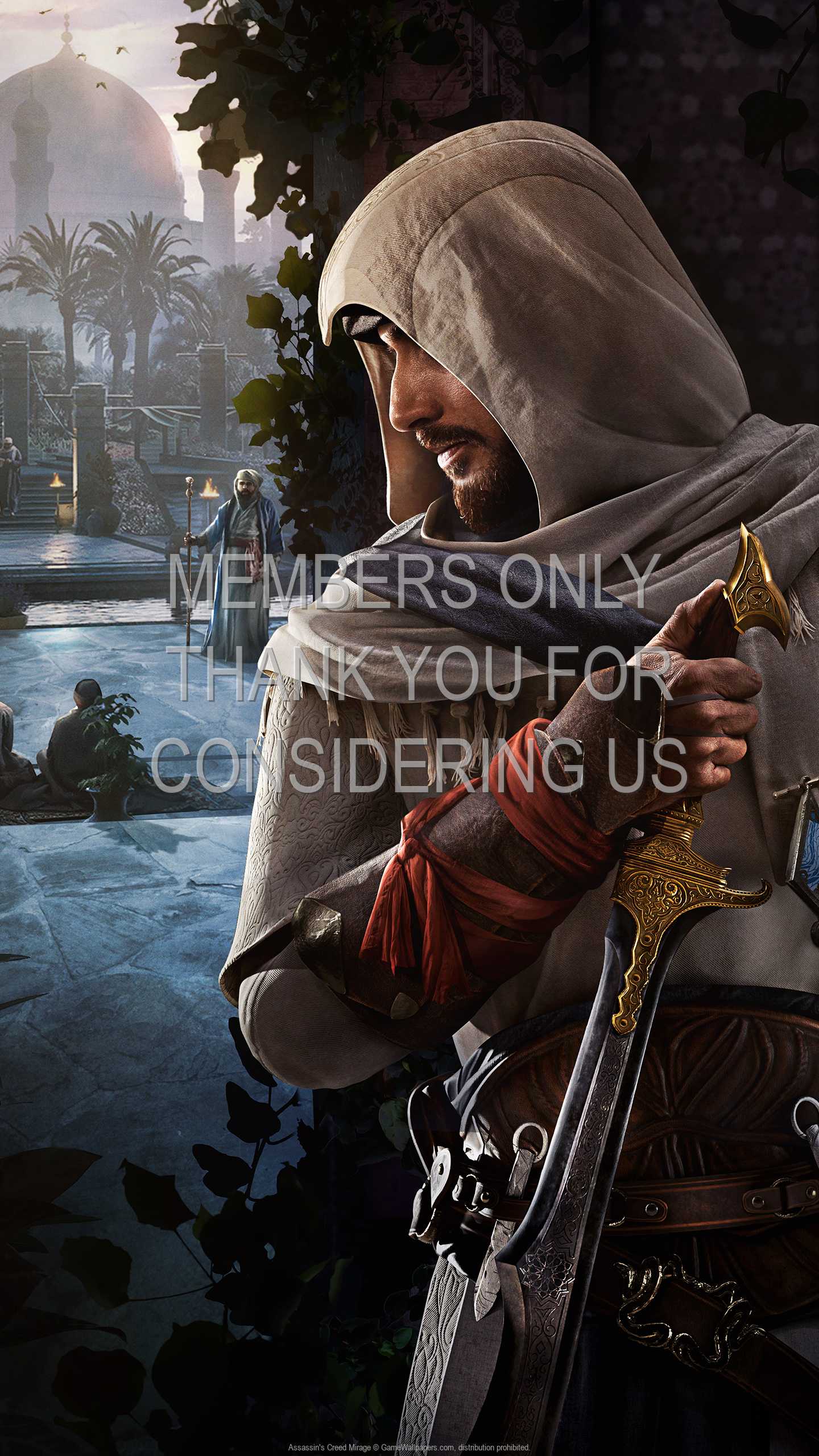 Assassin's Creed: Mirage 1440p Vertical Mobile fond d'cran 03
