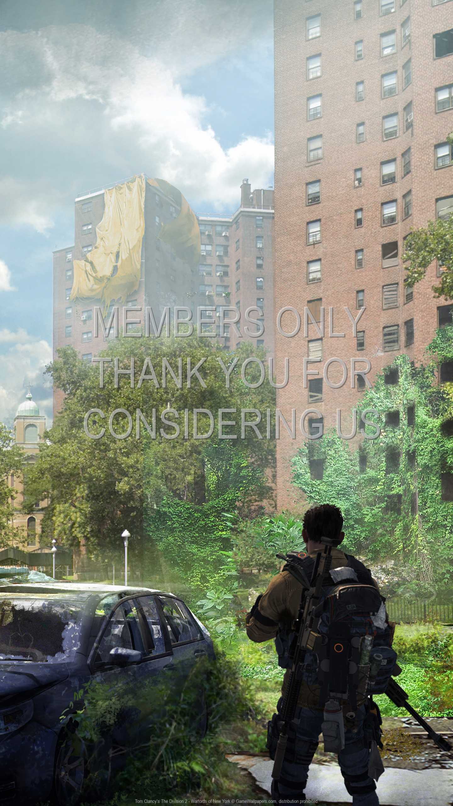 Tom Clancy's The Division 2 - Warlords of New York 1440p Vertical Handy Hintergrundbild 03