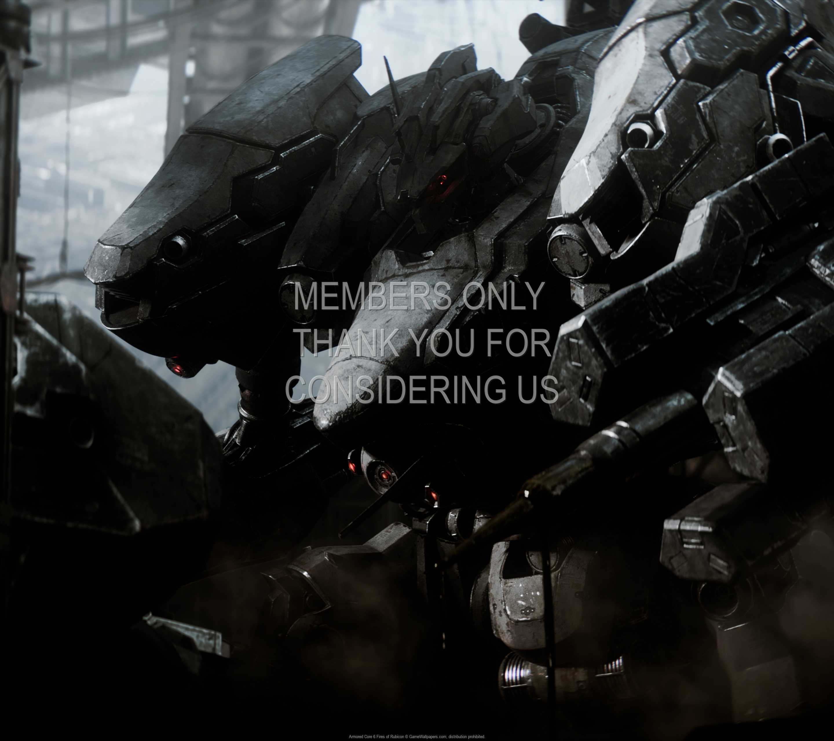 Armored Core 6: Fires of Rubicon 1440p Horizontal Handy Hintergrundbild 03
