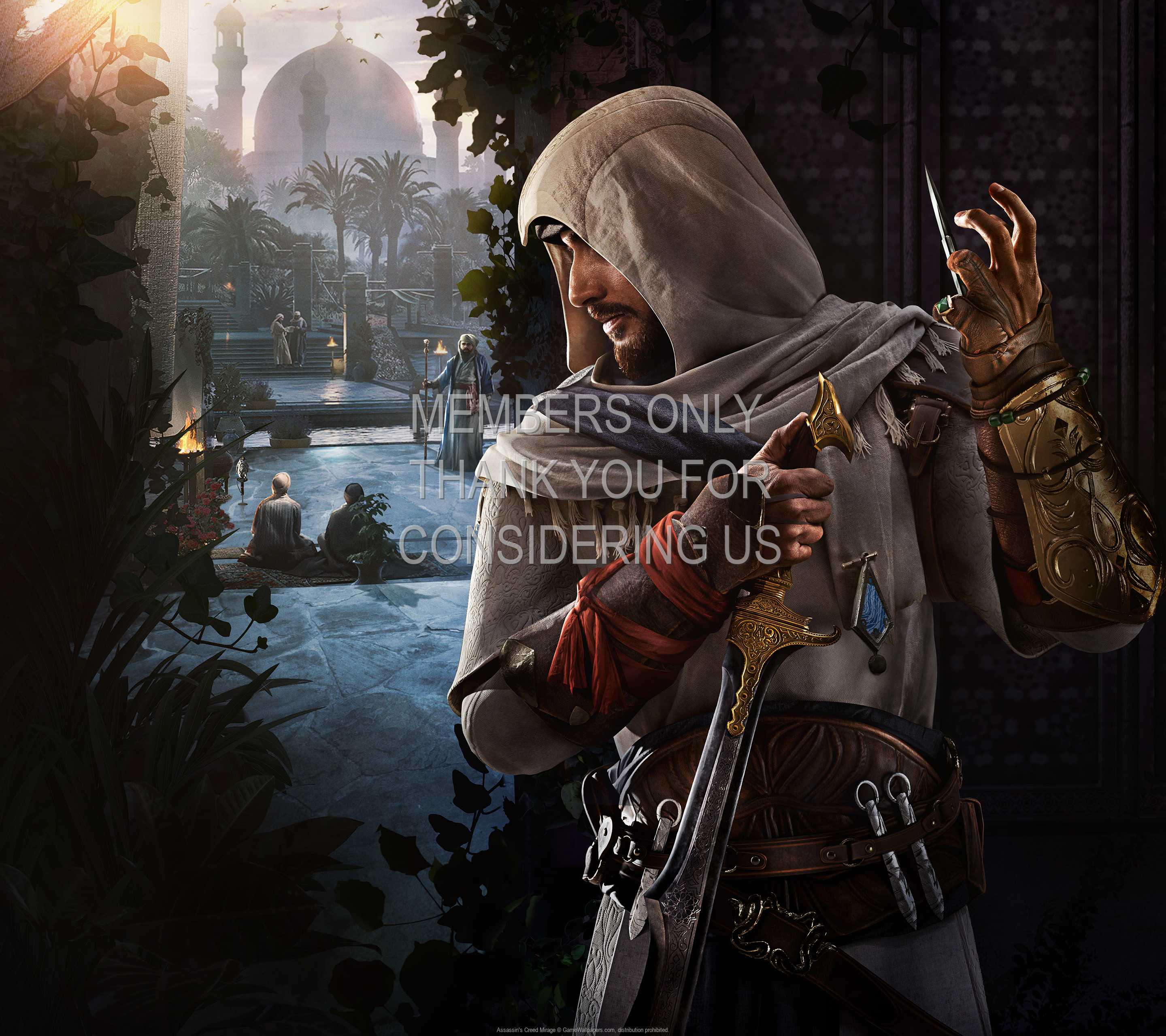 Assassin's Creed: Mirage 1440p Horizontal Mobiele achtergrond 03