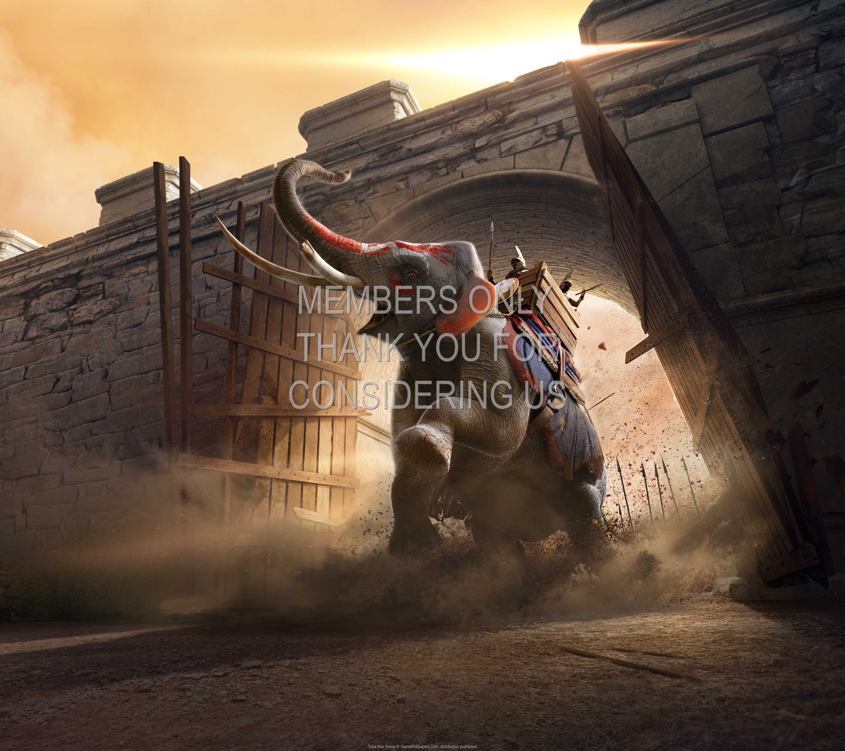 Total War: Arena 1440p Horizontal Handy Hintergrundbild 03