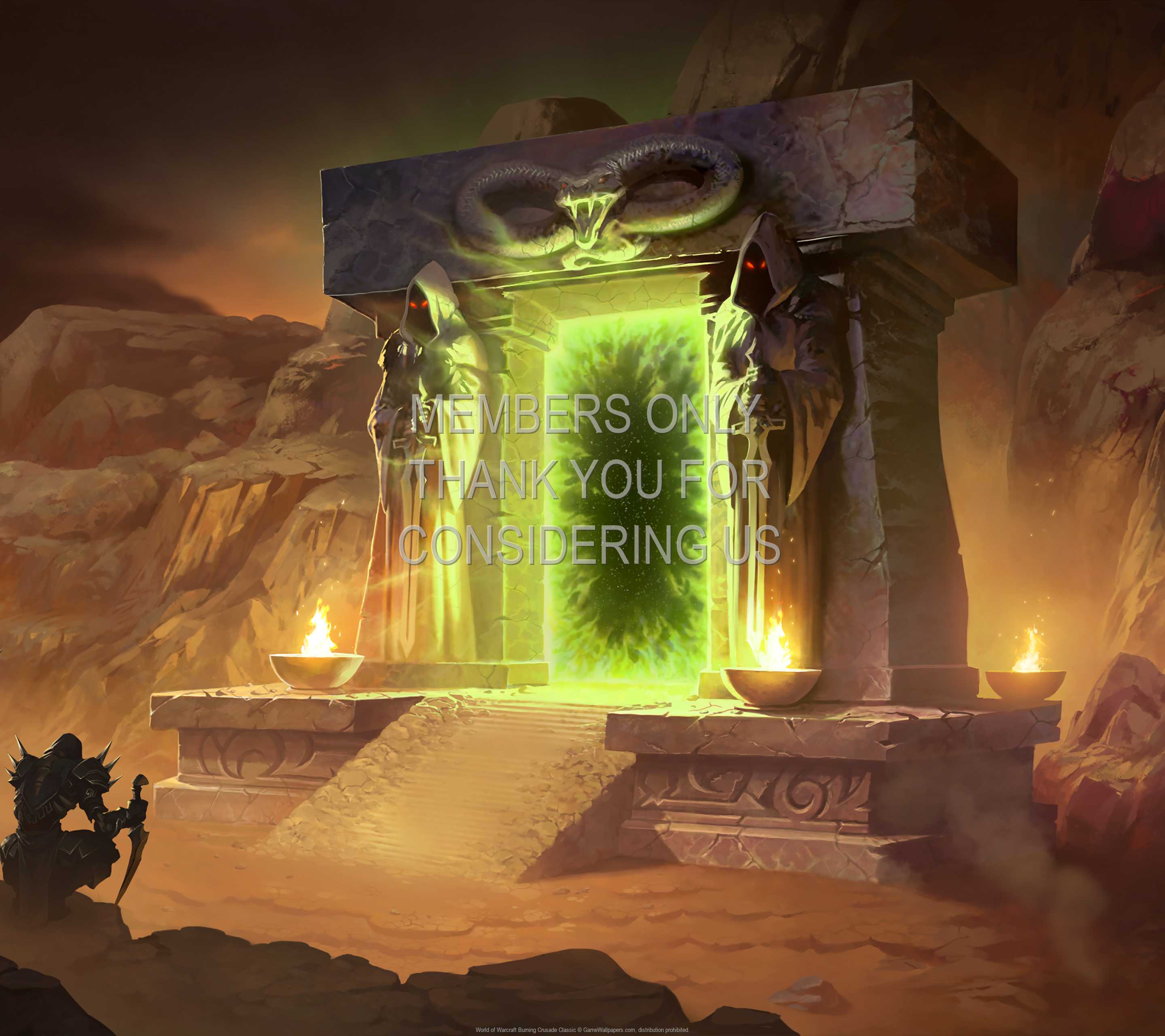 World of Warcraft: Burning Crusade Classic 1440p Horizontal Handy Hintergrundbild 03