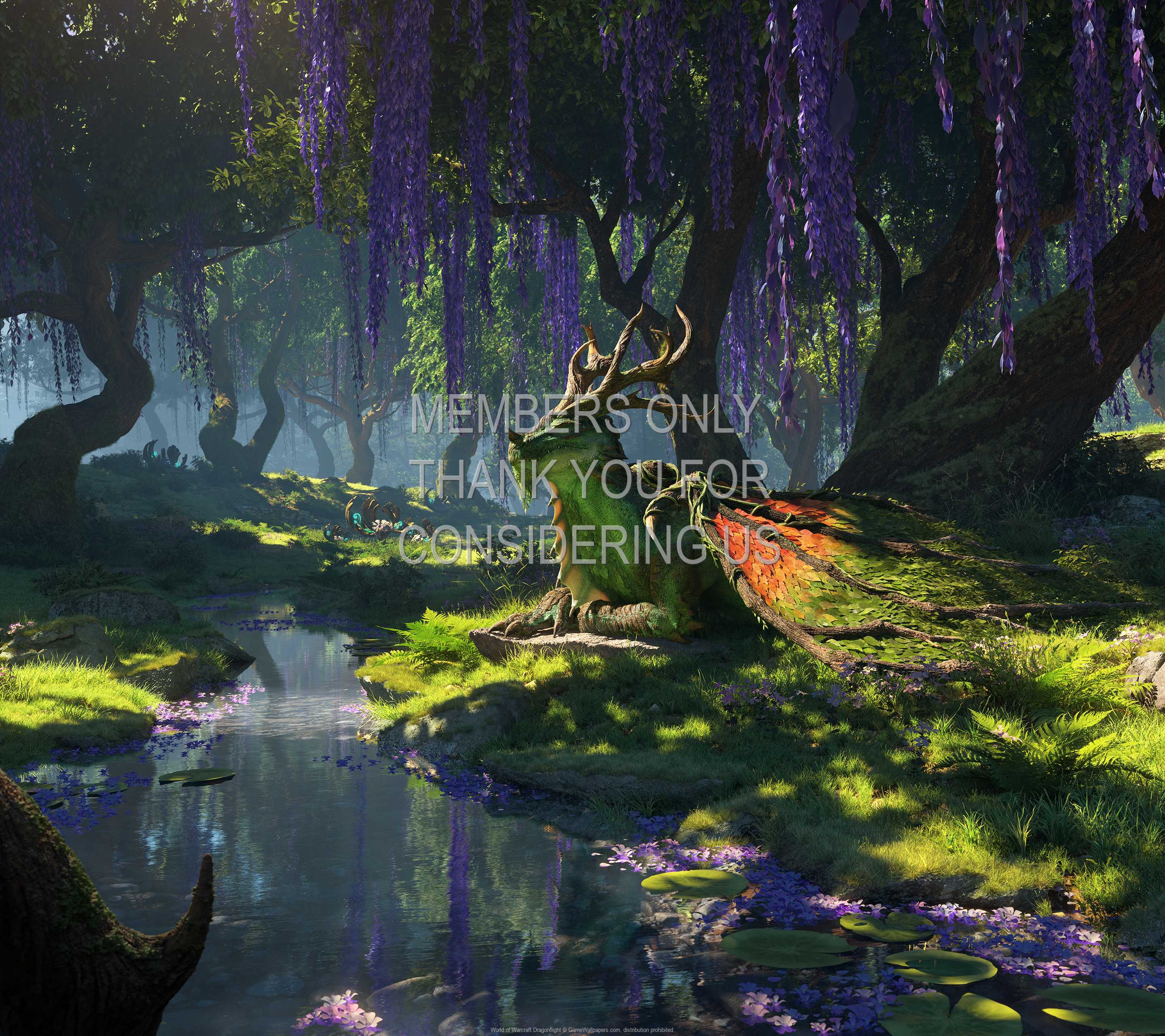 World of Warcraft: Dragonflight 1440p Horizontal Mobiele achtergrond 03