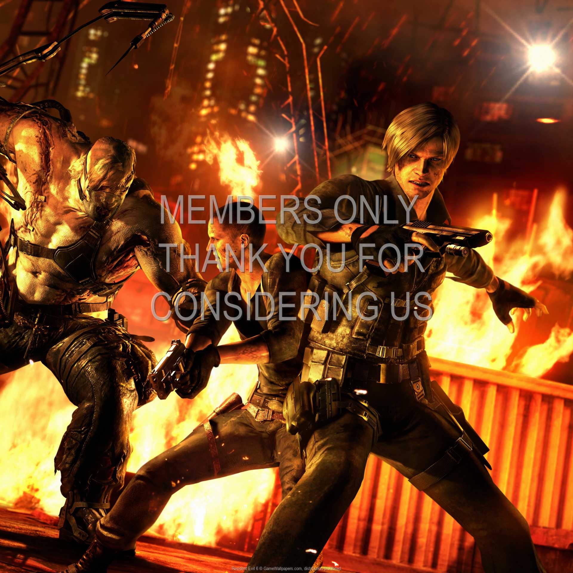 Resident Evil 6 1080p Horizontal Mobiele achtergrond 04