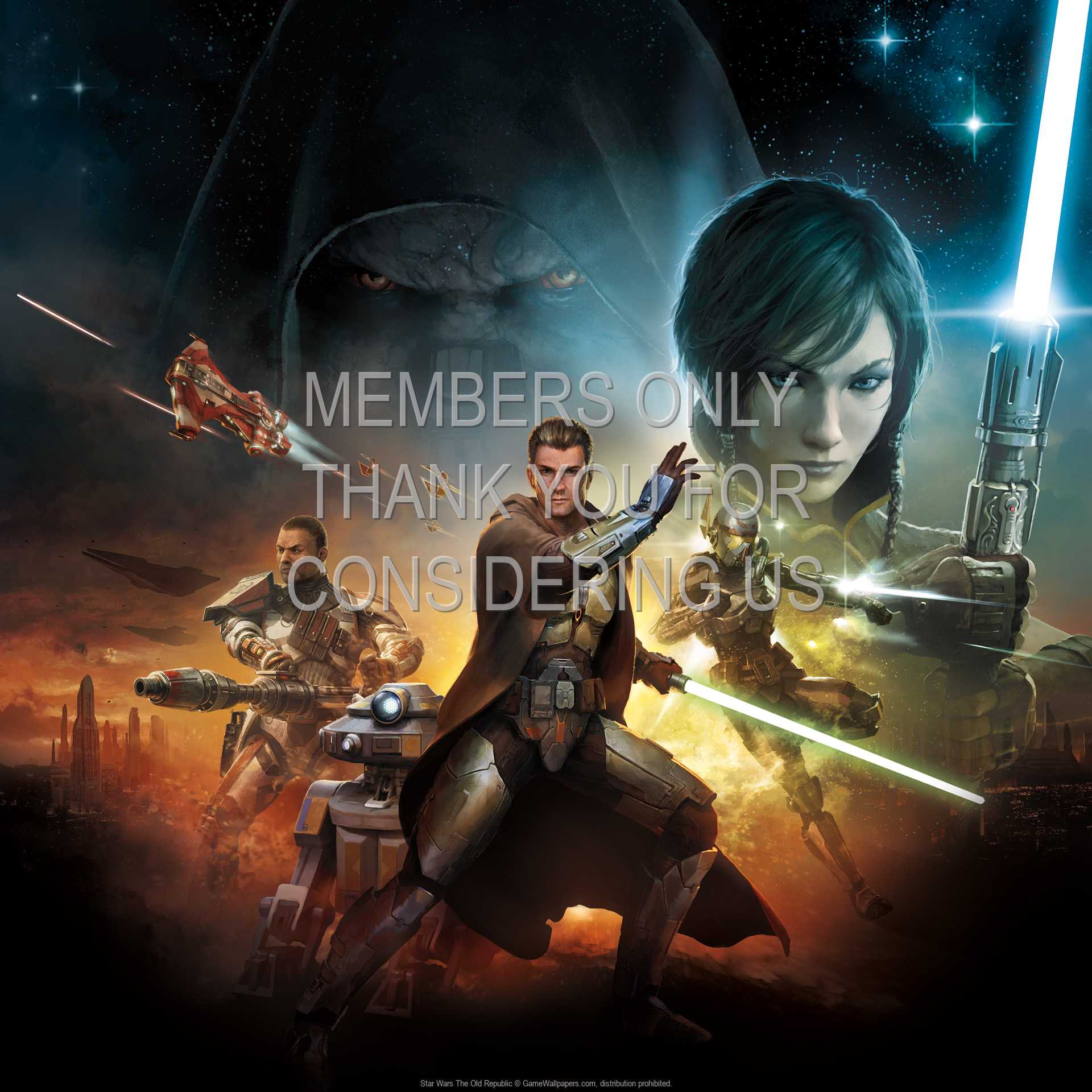 Star Wars: The Old Republic 1080p Horizontal Mobiele achtergrond 04