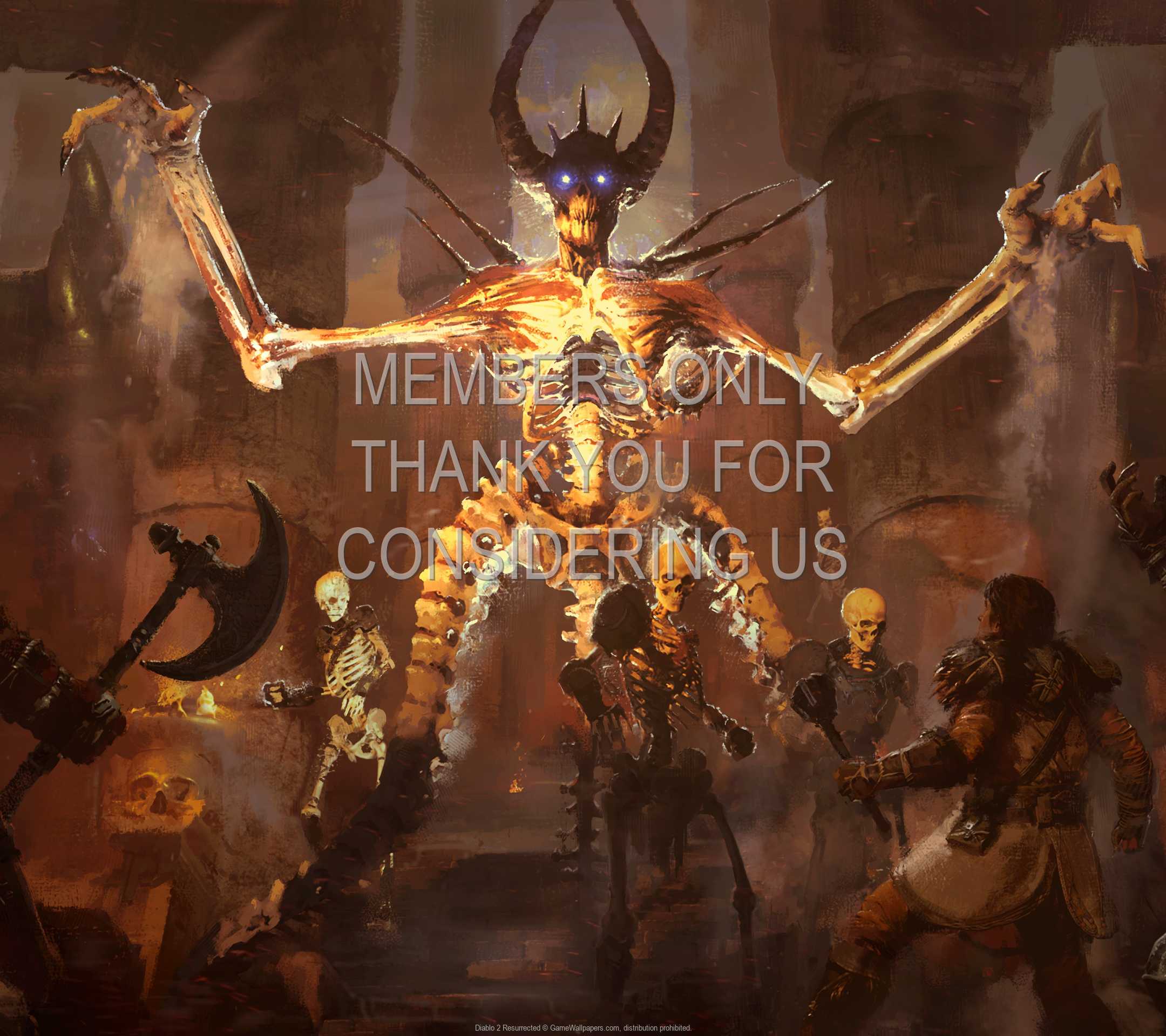 Diablo 2: Resurrected 1080p Horizontal Mobiele achtergrond 04