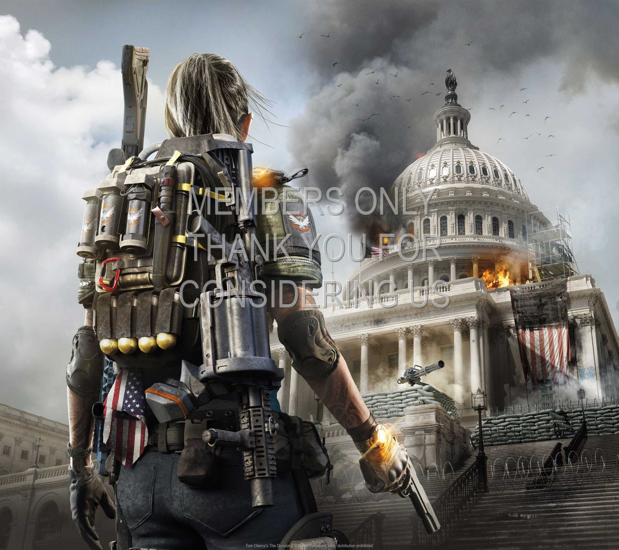 Tom Clancy's The Division 2 1080p Horizontal Mobiele achtergrond 04