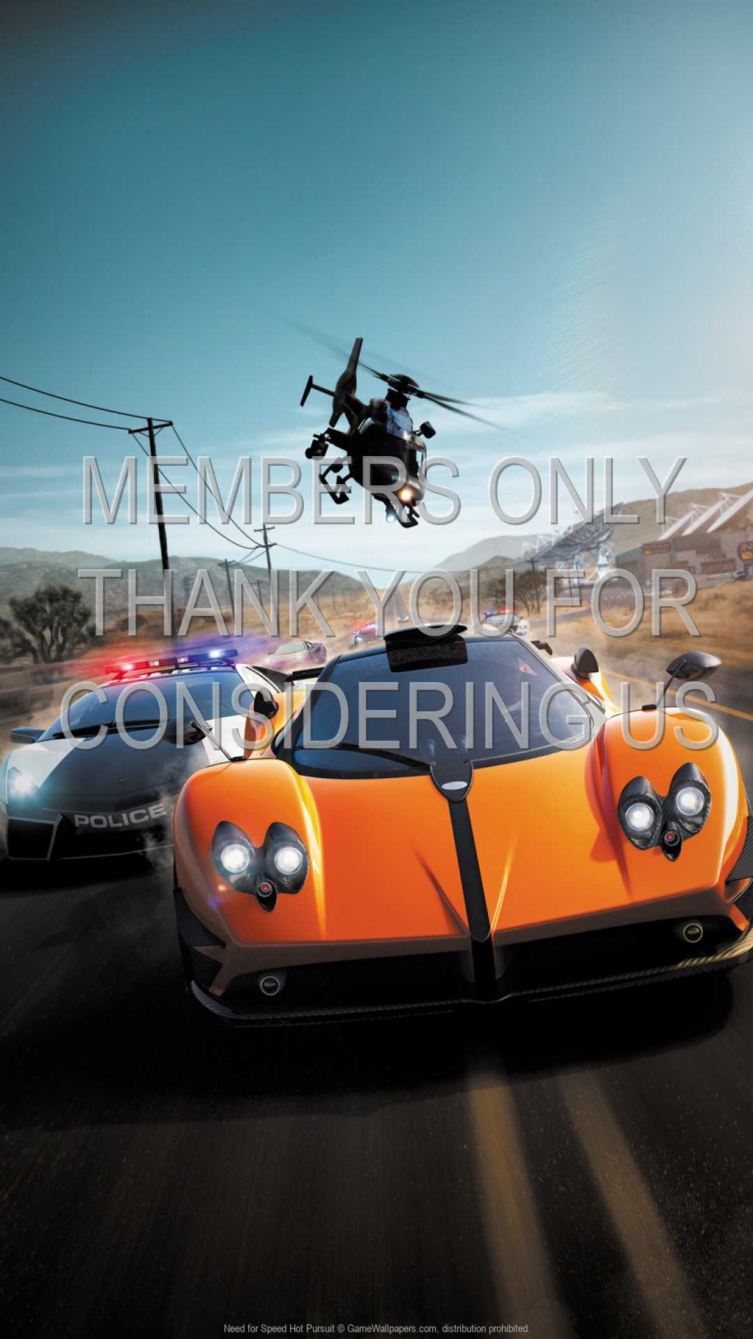Need for Speed: Hot Pursuit 1080p Vertical Handy Hintergrundbild 04