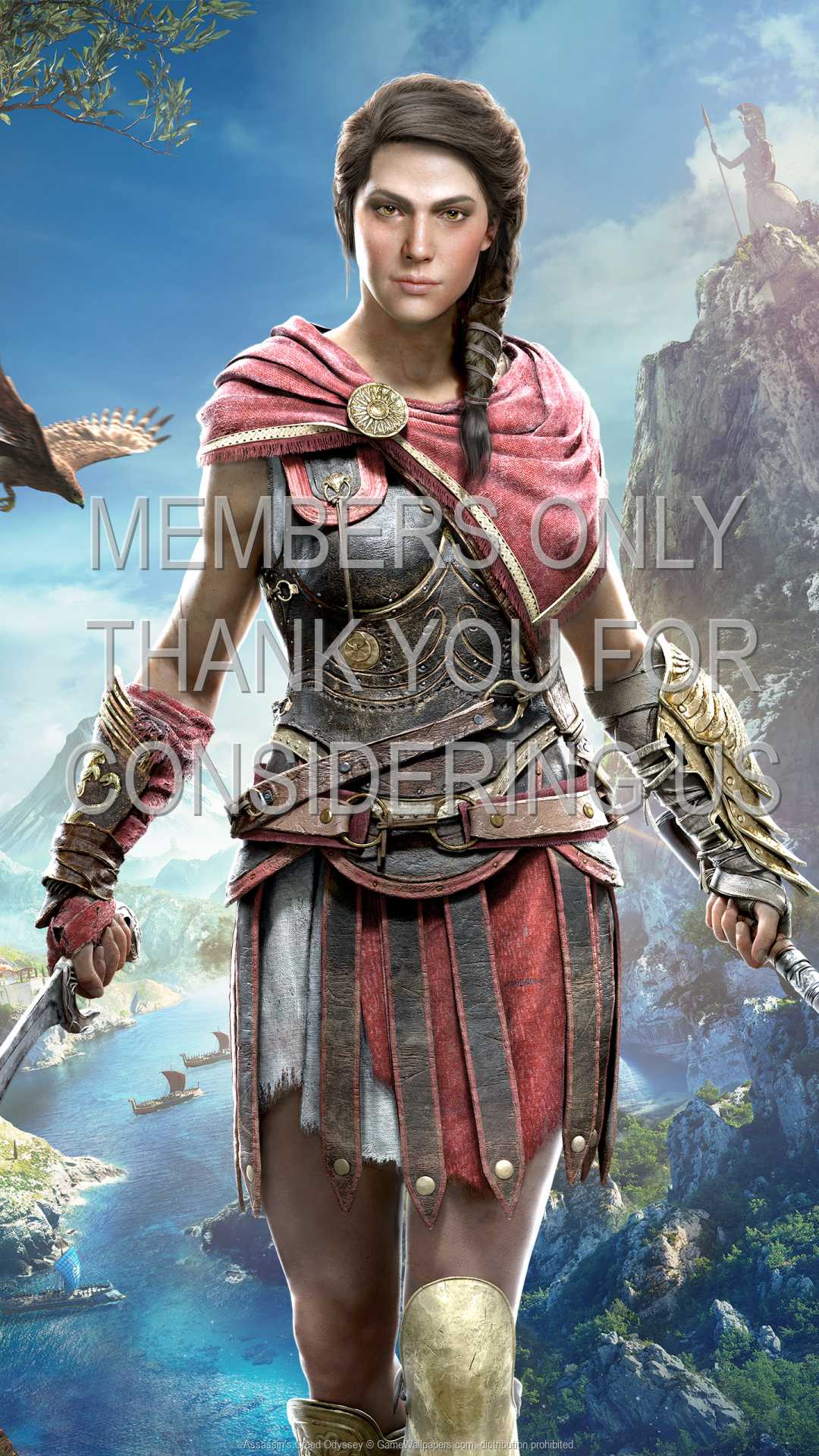 Assassin's Creed: Odyssey 1080p Vertical Mobile wallpaper or background 04