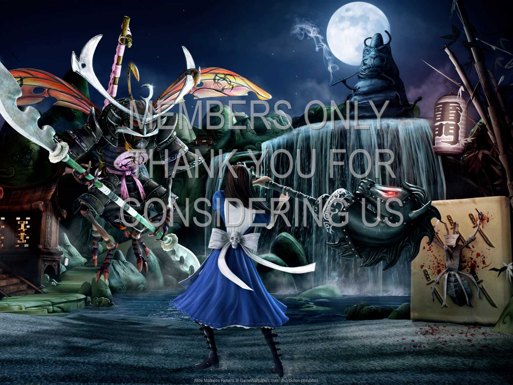 Alice: Madness Returns 720p Horizontal Mobile fond d'cran 04