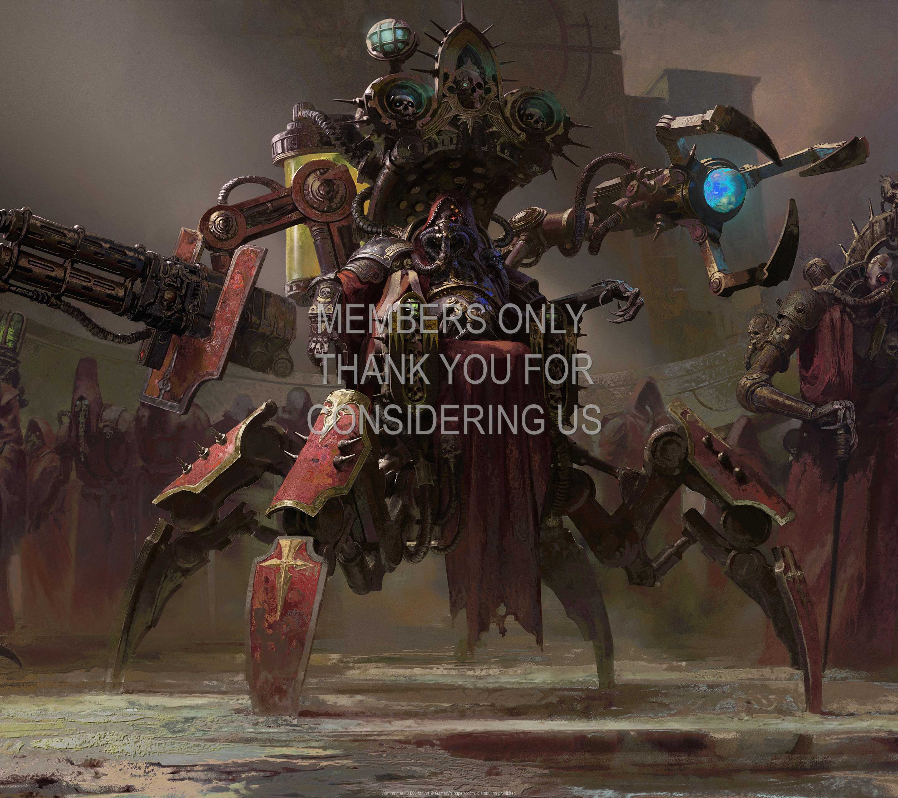 Warhammer 40,000 fan art 1440p Horizontal Mobile fond d'cran 04