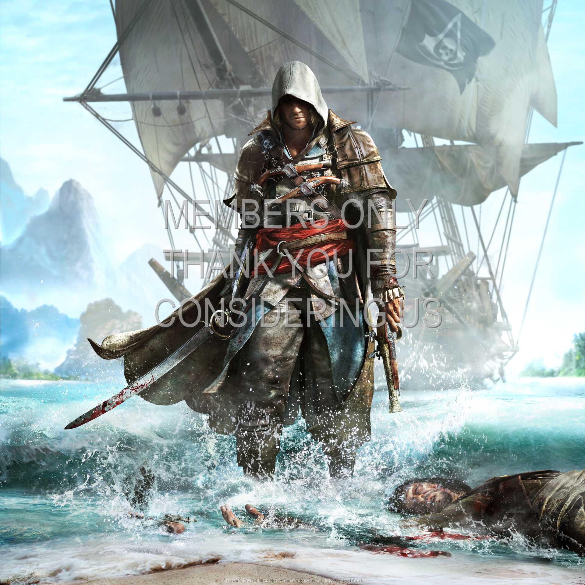 Assassin's Creed 4: Black Flag 1080p Horizontal Mobile fond d'cran 05