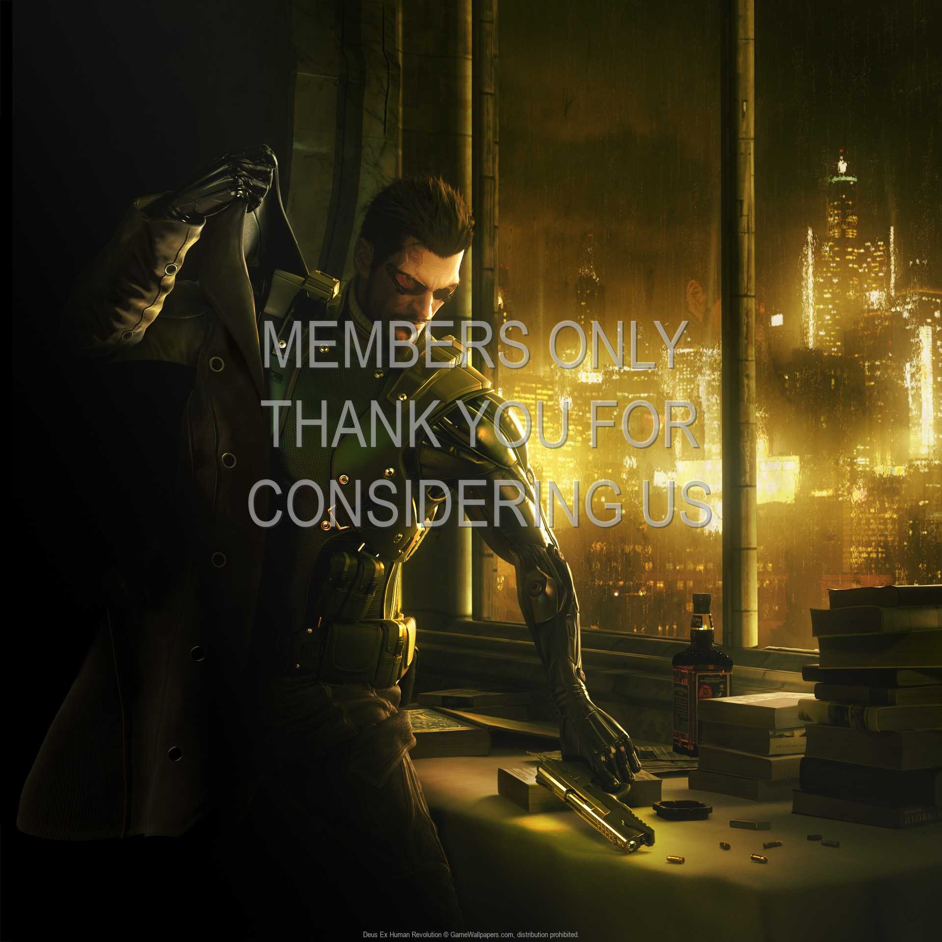 Deus Ex: Human Revolution 1080p Horizontal Handy Hintergrundbild 05