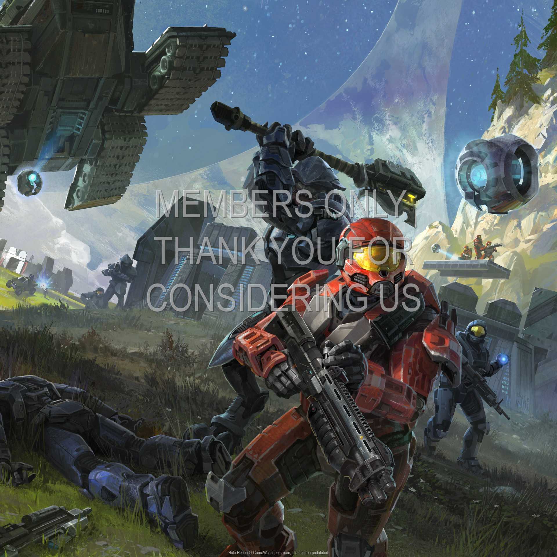 Halo: Reach 1080p Horizontal Mobiele achtergrond 05