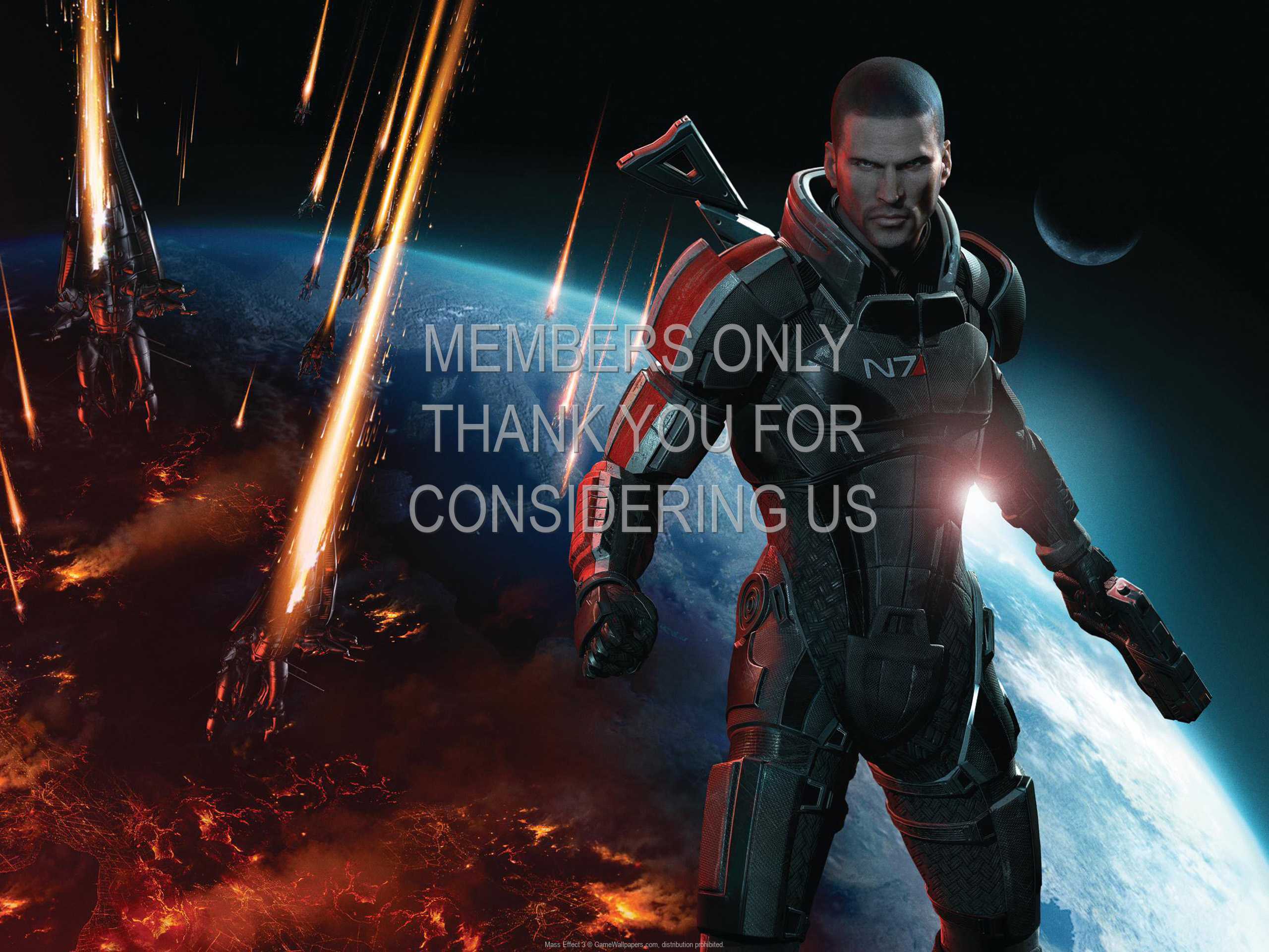 Mass Effect 3 1080p Horizontal Handy Hintergrundbild 05