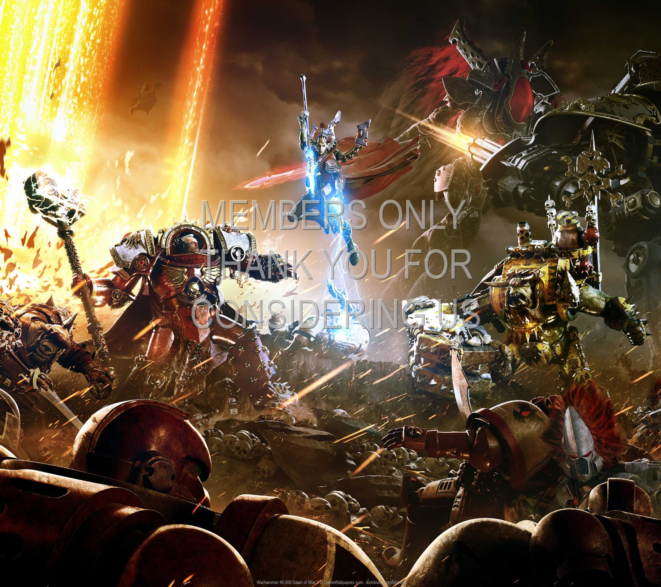 Warhammer 40,000: Dawn of War 3 1080p Horizontal Mobiele achtergrond 05