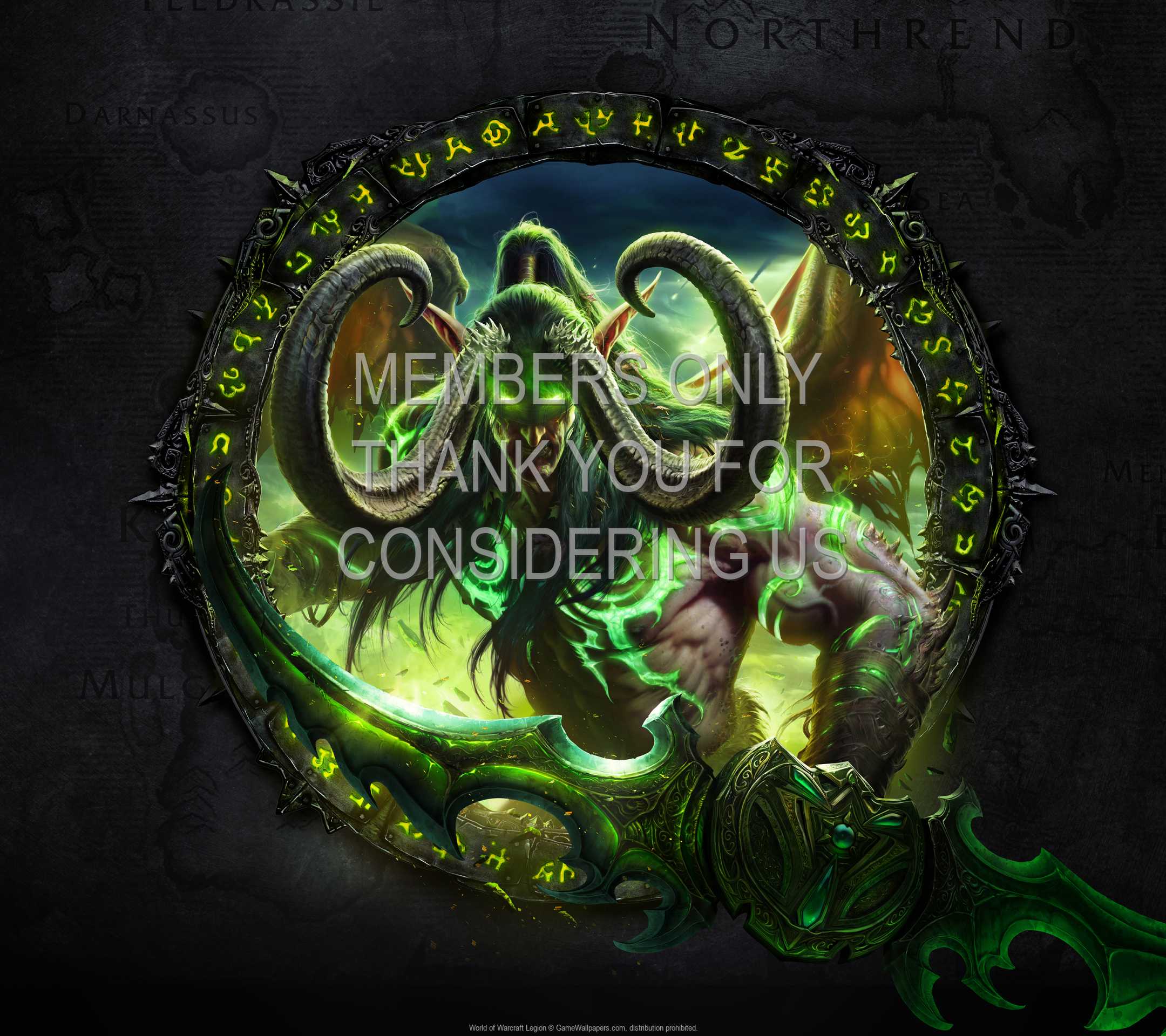 World of Warcraft: Legion 1080p Horizontal Handy Hintergrundbild 05