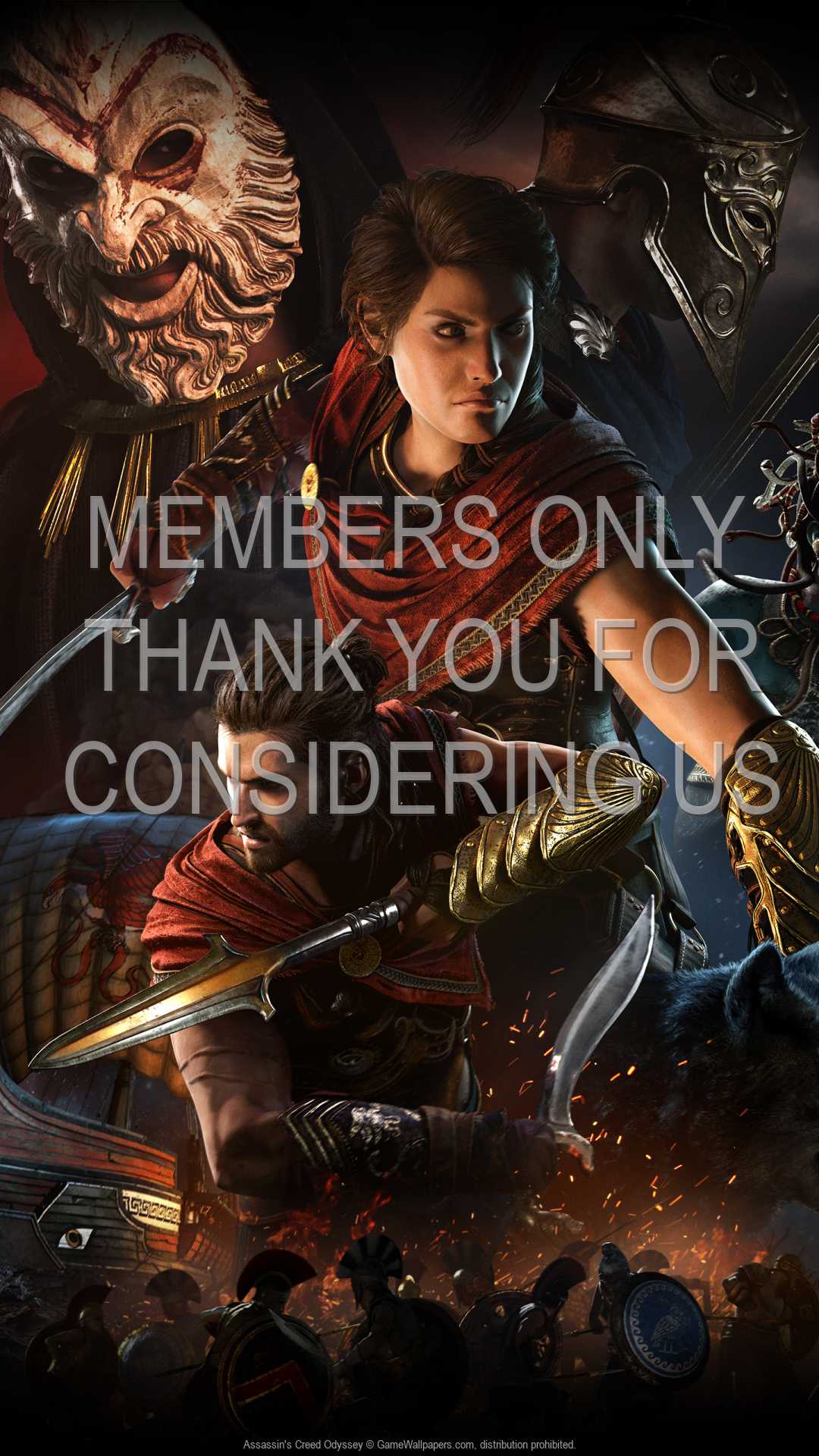 Assassin's Creed: Odyssey 1080p Vertical Mobile wallpaper or background 05