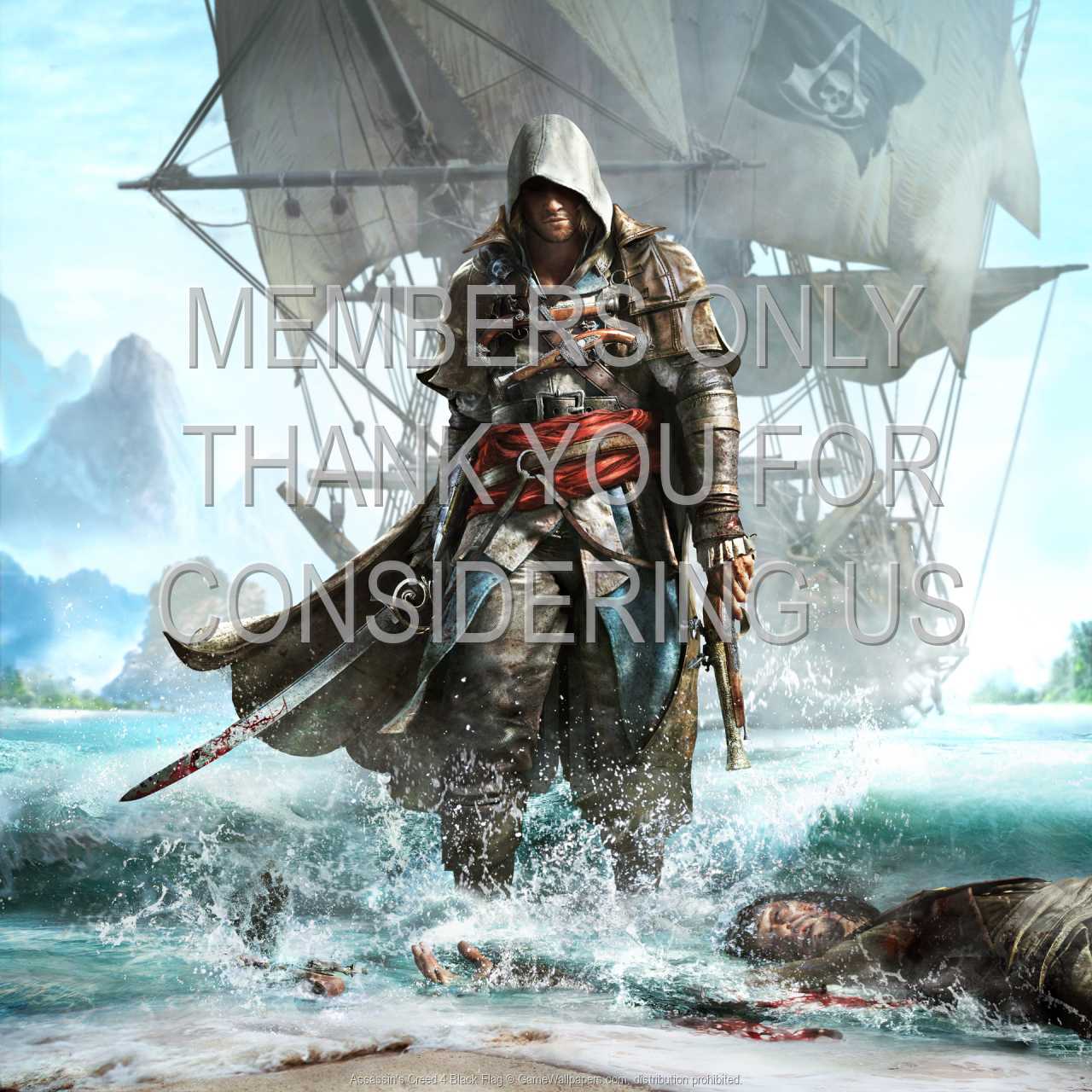 Assassin's Creed 4: Black Flag 720p Horizontal Handy Hintergrundbild 05